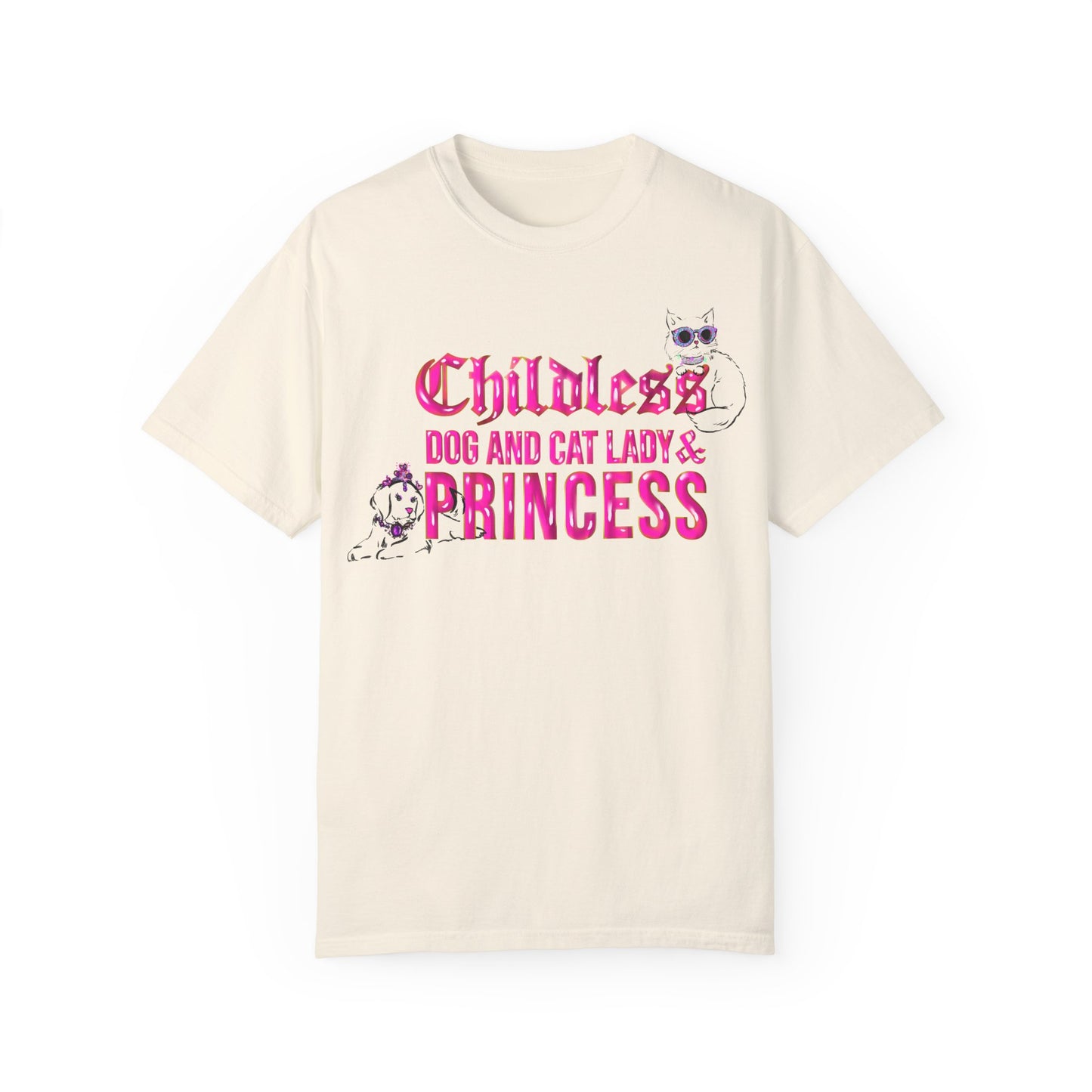 Childless, Childfree, Kamala Harris 2024 Shirt, Cat Dog Mom gifts, princess, Feminist Shirt, Dog Mom Shirt, cat and dog mom Kamala Shirt
