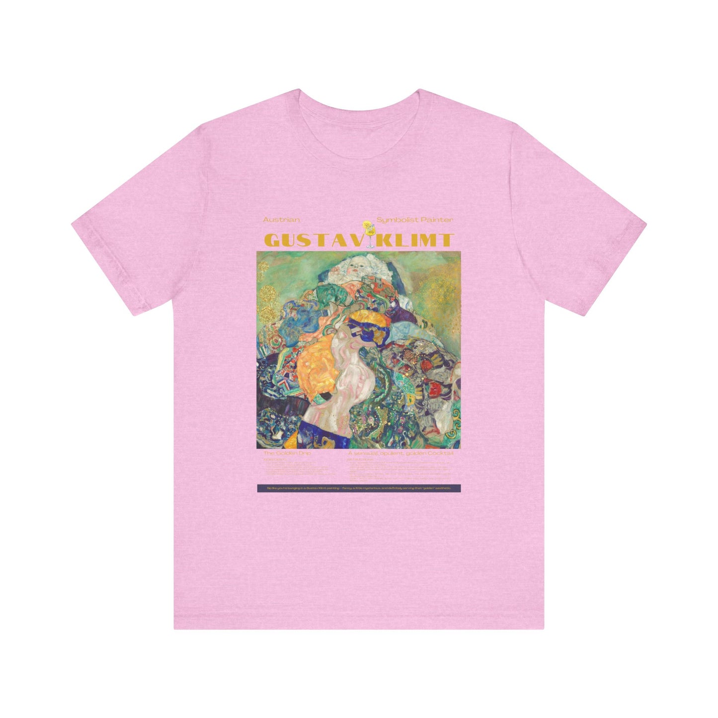 Gustav Klimt, art lover, art collector, austrian artist, Jersey Short Sleeve Tee