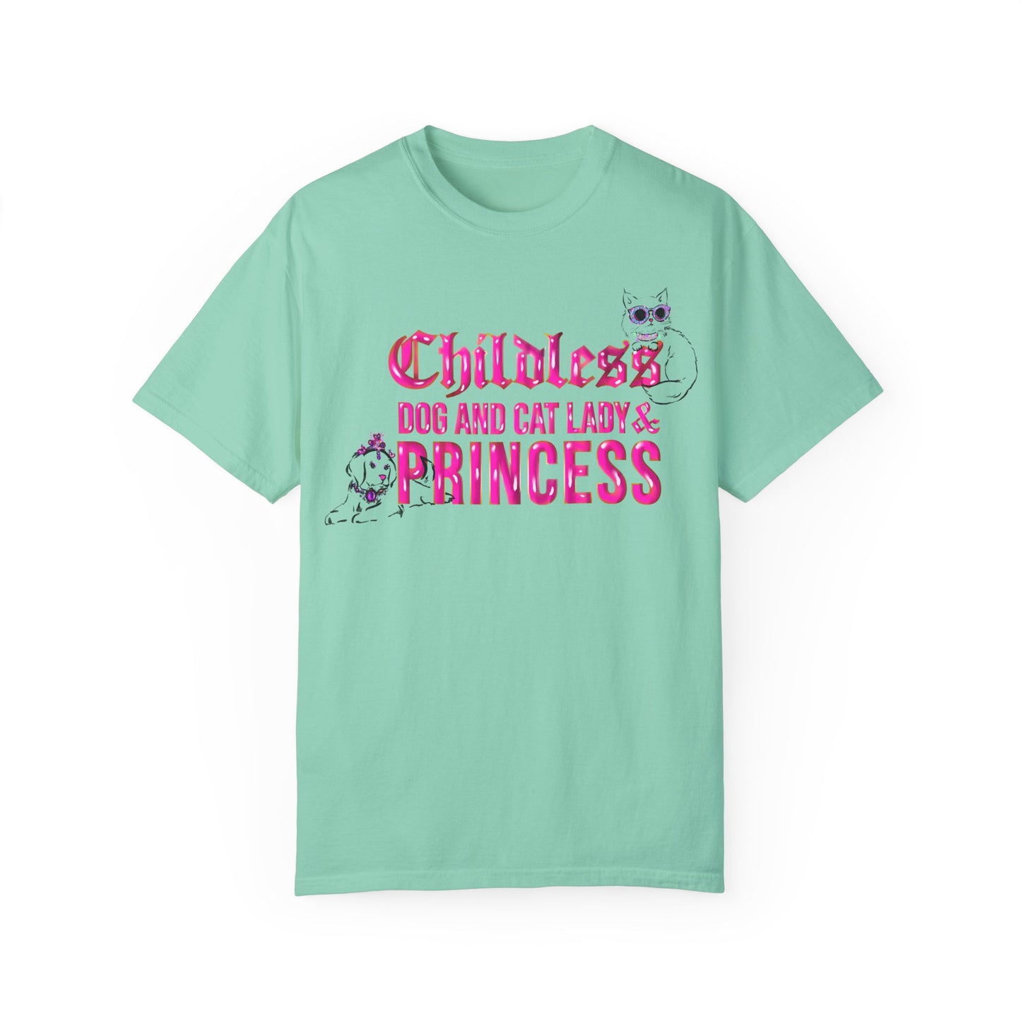 Childless, Childfree, Kamala Harris 2024 Shirt, Cat Dog Mom gifts, princess, Feminist Shirt, Dog Mom Shirt, cat and dog mom Kamala Shirt