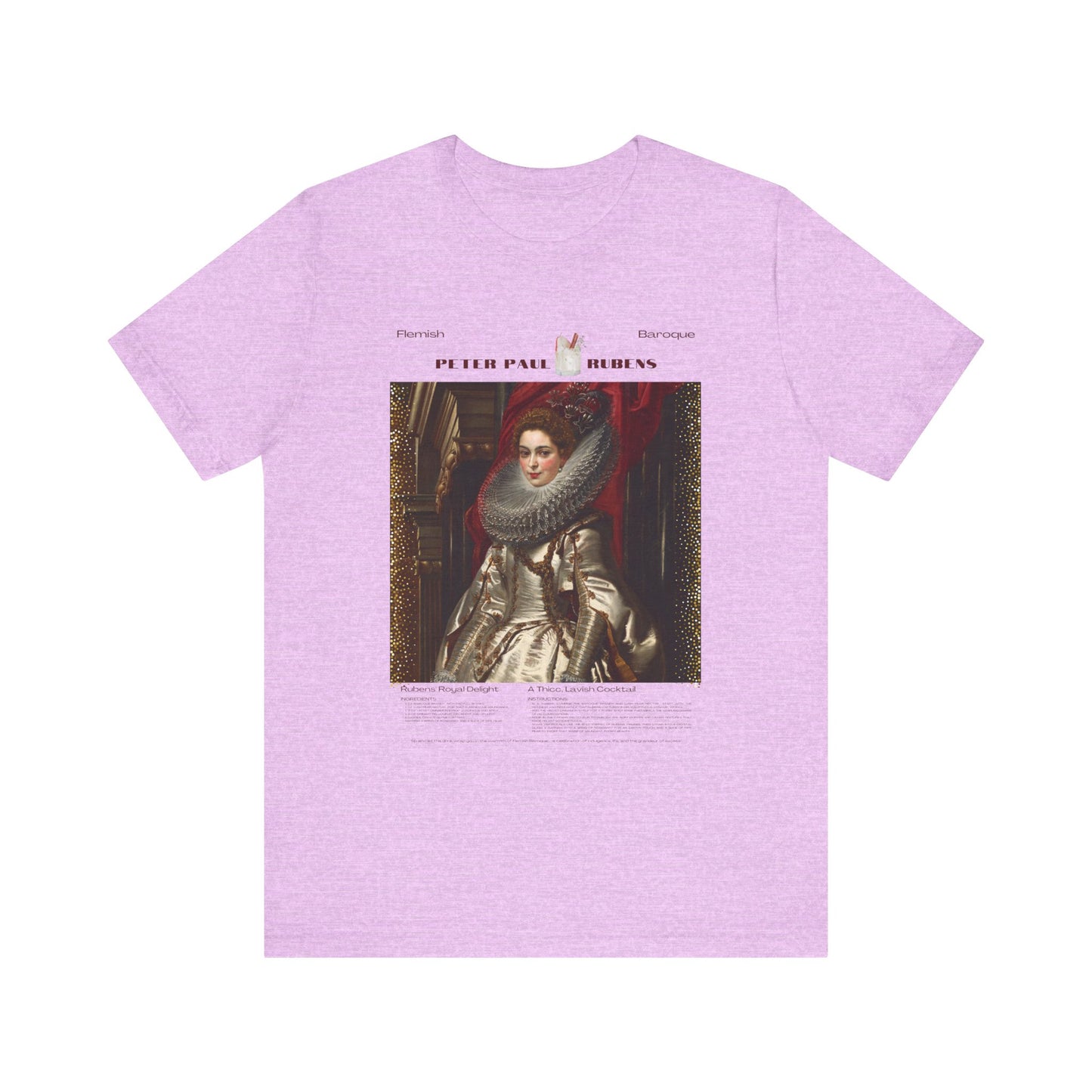 Rubens Artist, painter gift, art lover, Jersey Short Sleeve Tee