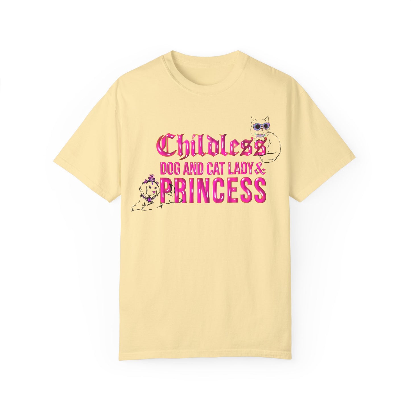 Childless, Childfree, Kamala Harris 2024 Shirt, Cat Dog Mom gifts, princess, Feminist Shirt, Dog Mom Shirt, cat and dog mom Kamala Shirt
