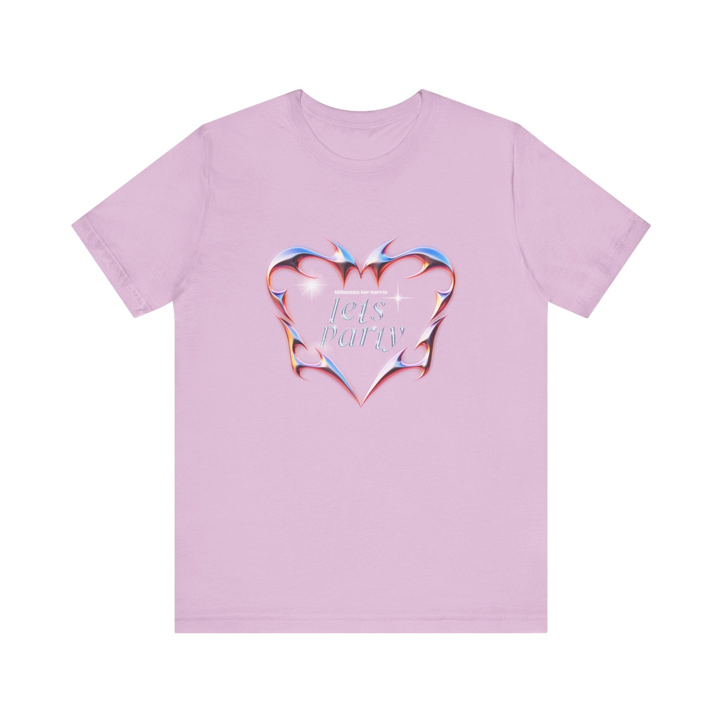 Graphic T-Shirt, Millennial Let's Party Kamala Harris Unisex Tee, Election Campaign, Vote for Kamala, Political Activism Shirt, Harris