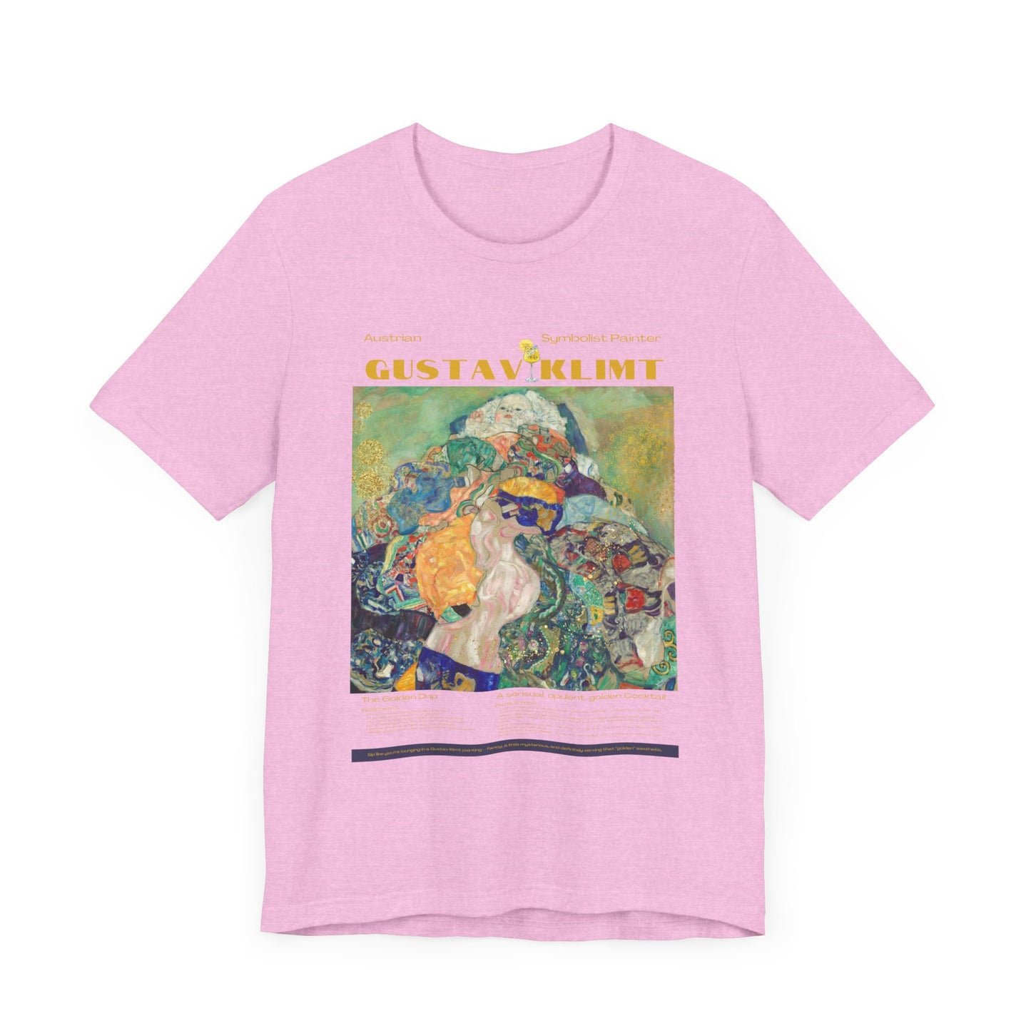 Gustav Klimt, art lover, art collector, austrian artist, Jersey Short Sleeve Tee