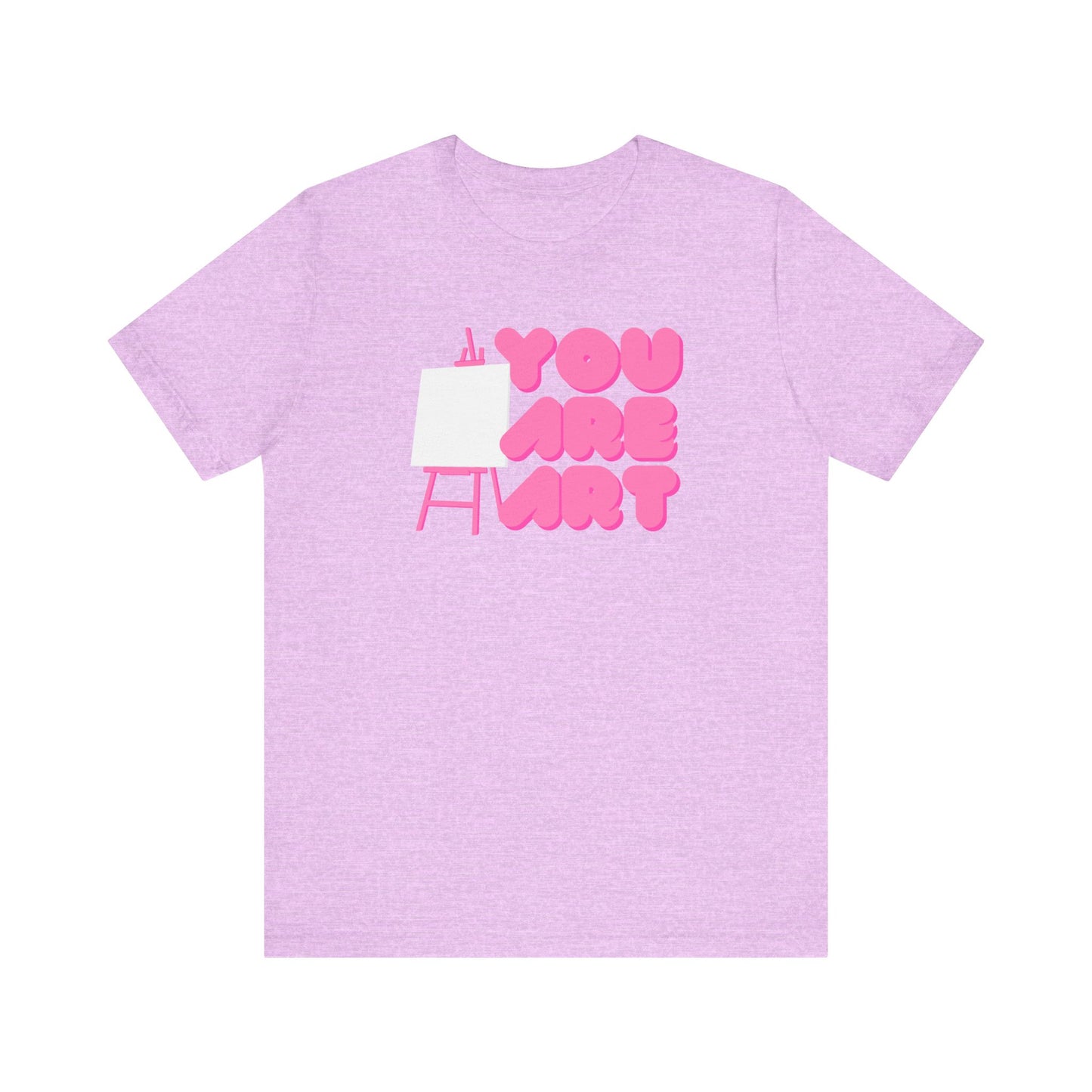 You are art, art teacher gift, art lover, Jersey Short Sleeve Tee