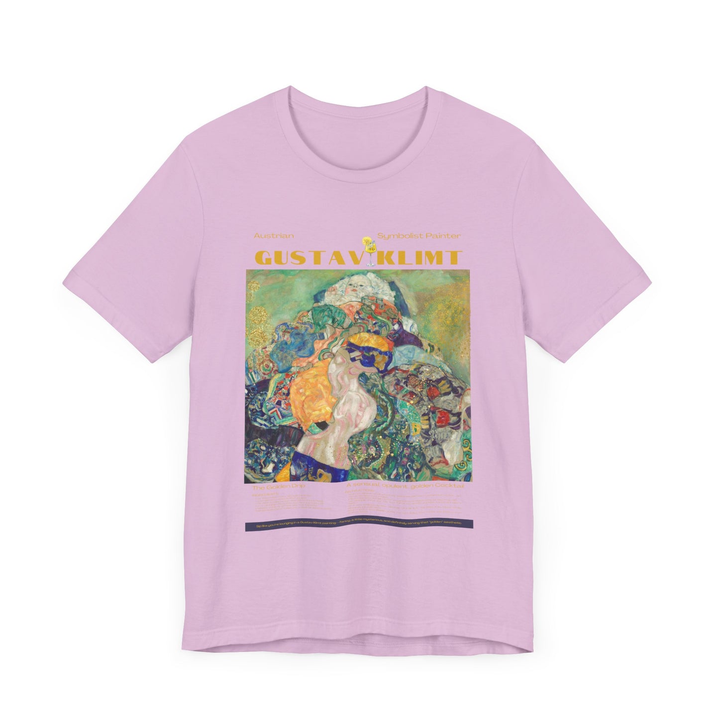 Gustav Klimt, art lover, art collector, austrian artist, Jersey Short Sleeve Tee