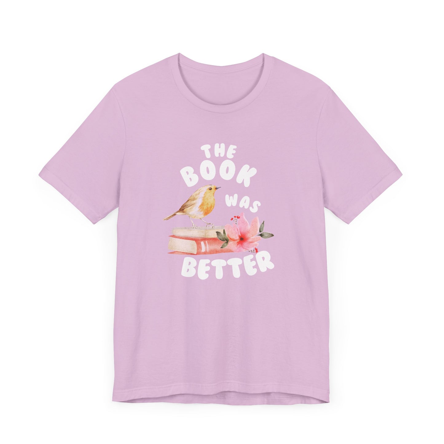 The book was better Jersey Short Sleeve Tee