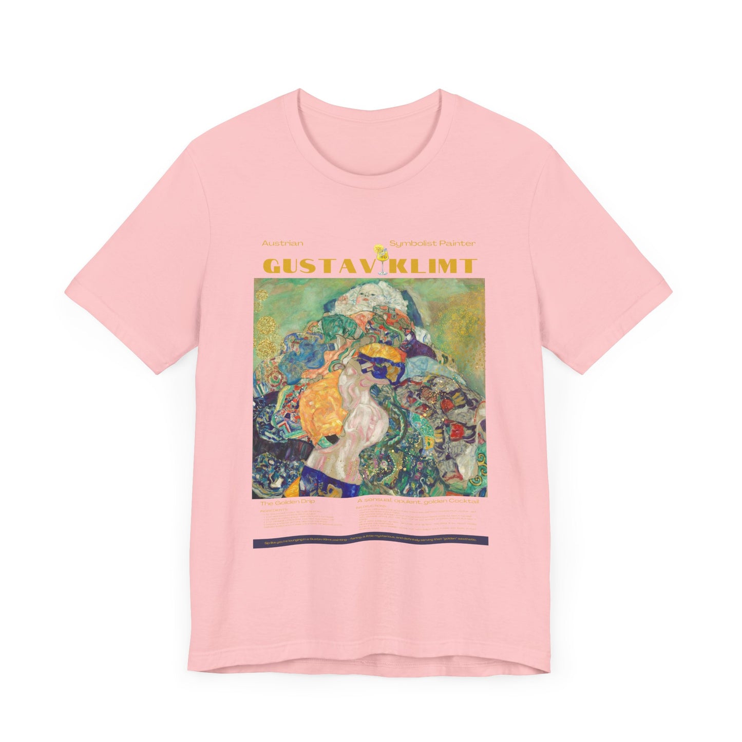 Gustav Klimt, art lover, art collector, austrian artist, Jersey Short Sleeve Tee