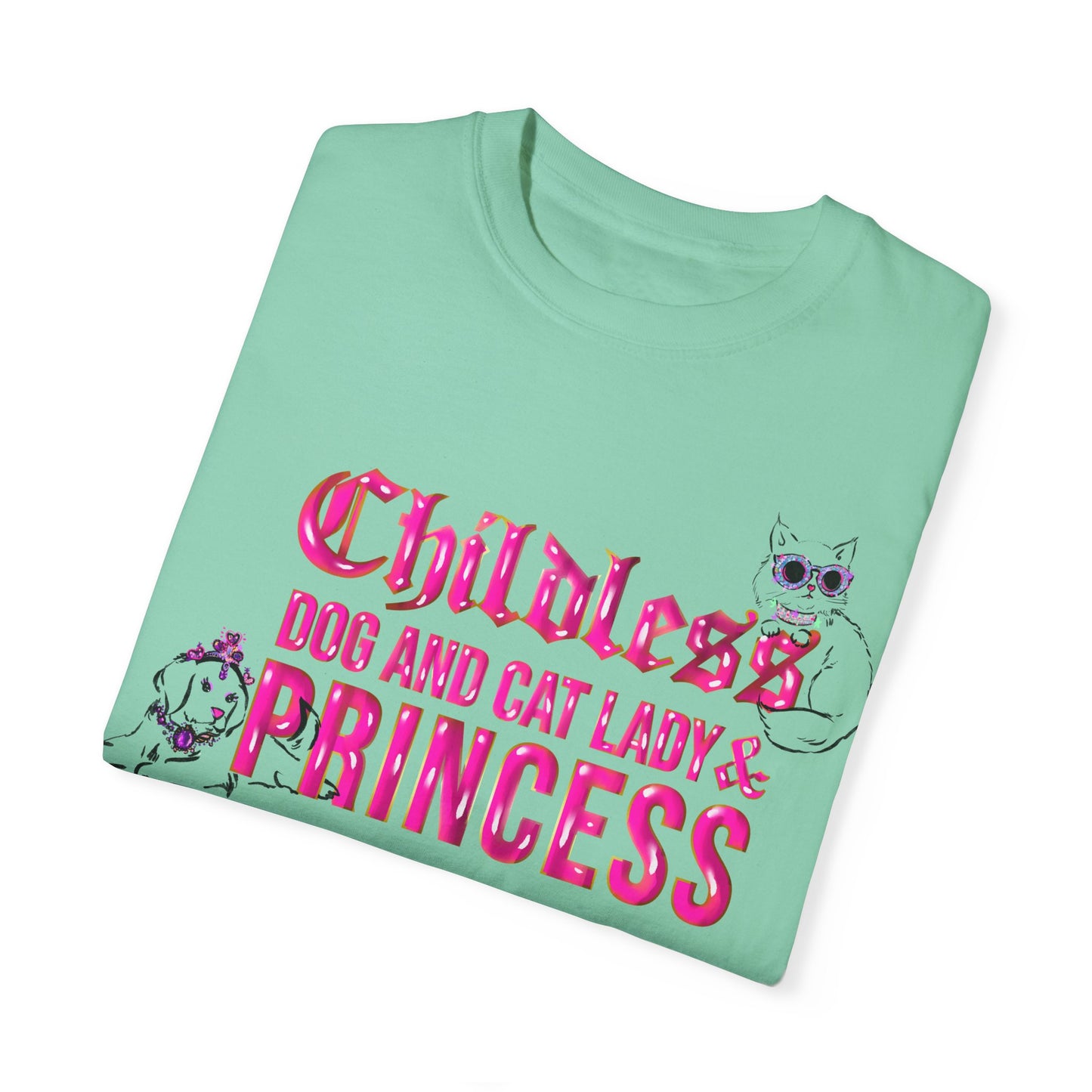 Childless, Childfree, Kamala Harris 2024 Shirt, Cat Dog Mom gifts, princess, Feminist Shirt, Dog Mom Shirt, cat and dog mom Kamala Shirt