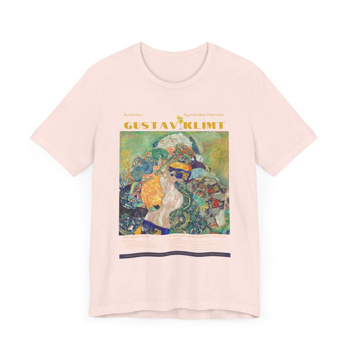 Gustav Klimt, art lover, art collector, austrian artist, Jersey Short Sleeve Tee