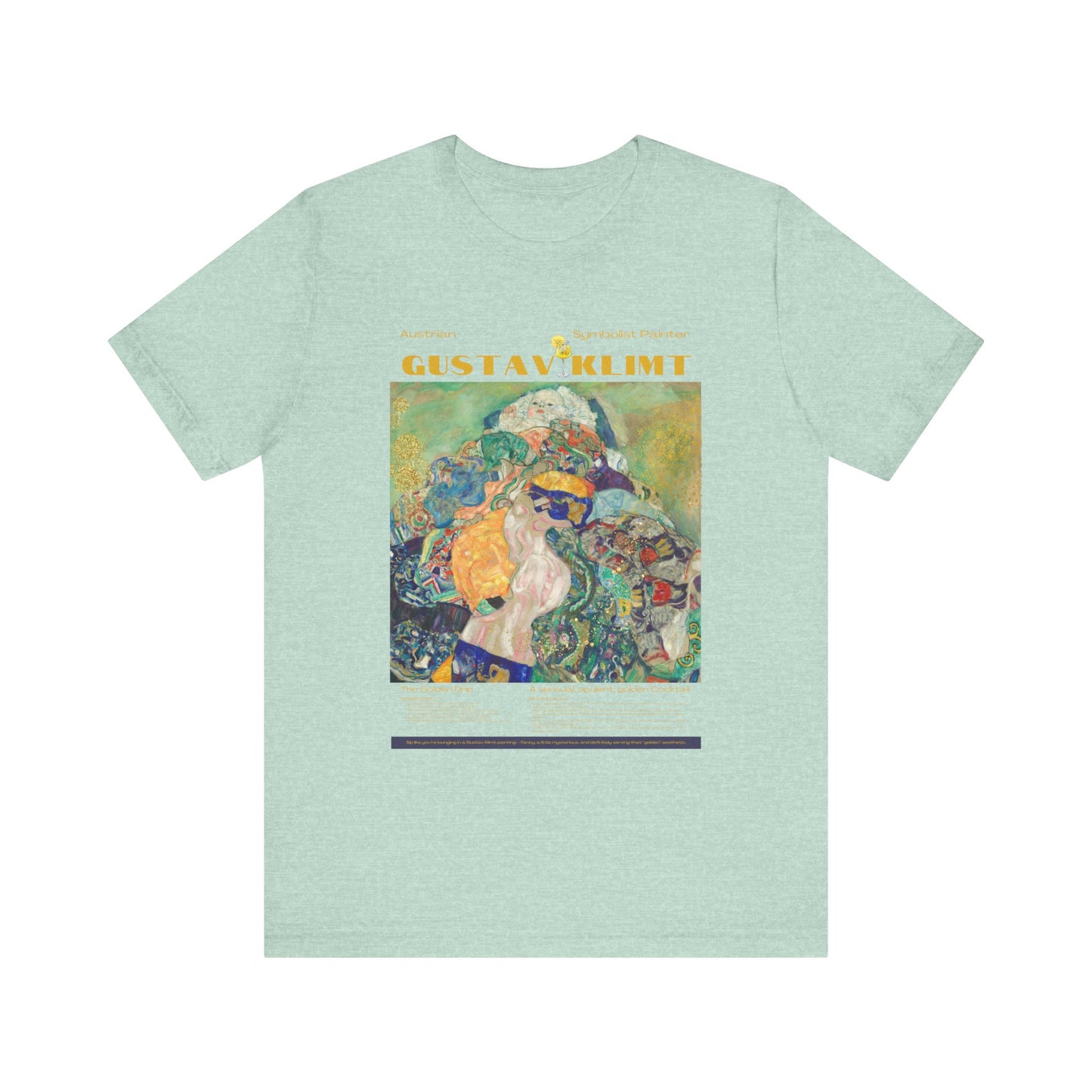 Gustav Klimt, art lover, art collector, austrian artist, Jersey Short Sleeve Tee