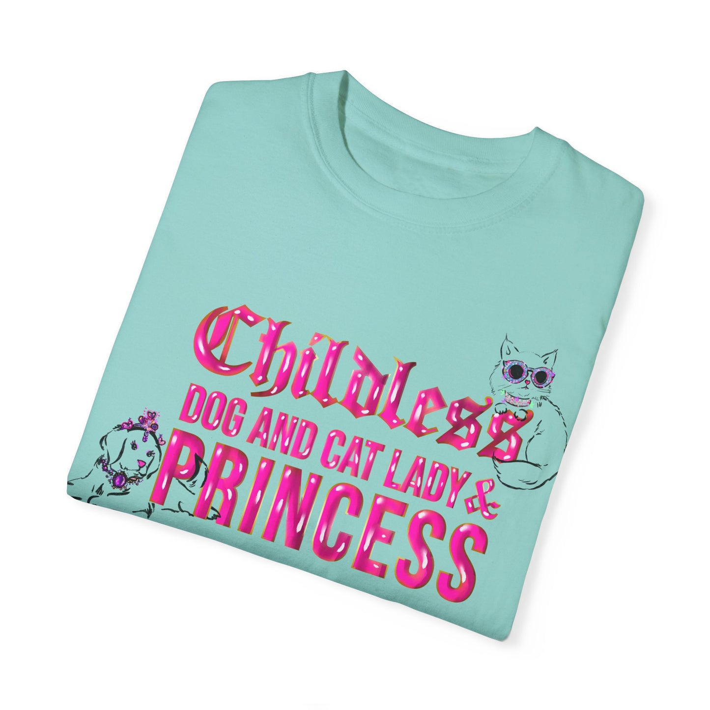 Childless, Childfree, Kamala Harris 2024 Shirt, Cat Dog Mom gifts, princess, Feminist Shirt, Dog Mom Shirt, cat and dog mom Kamala Shirt