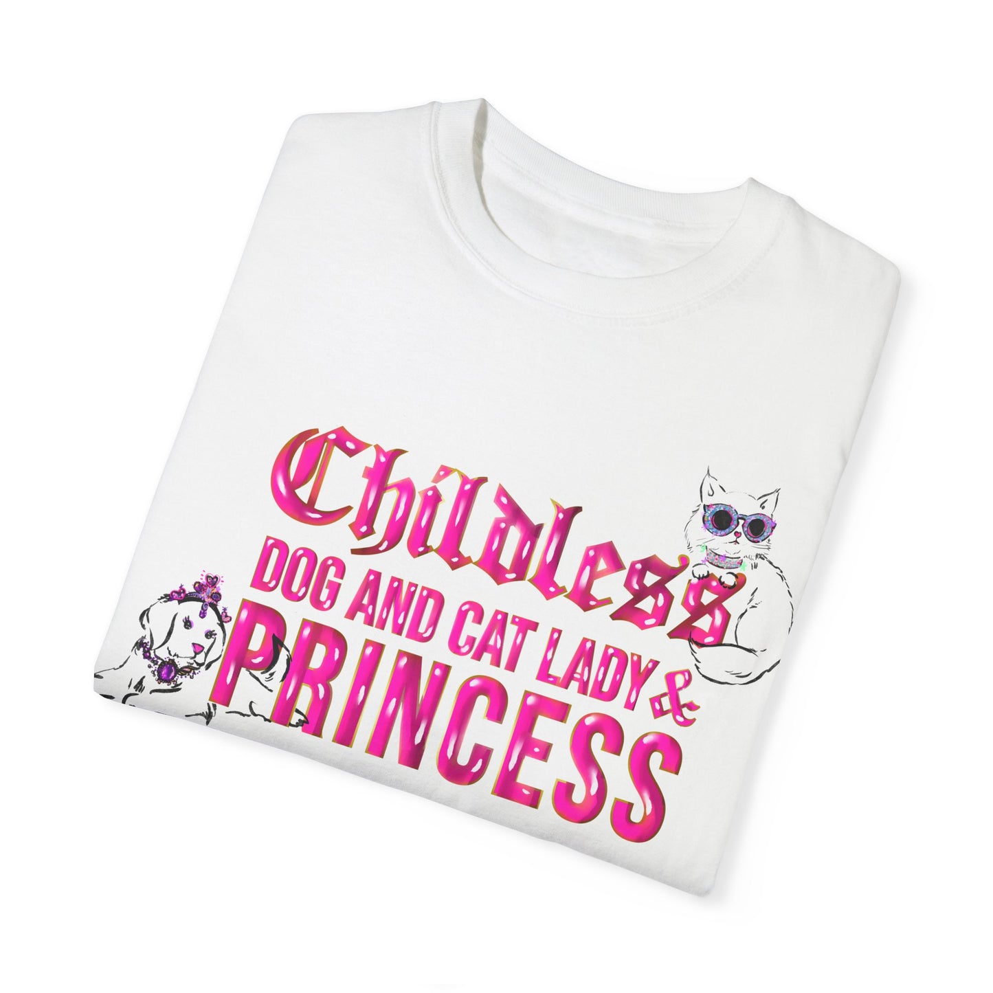 Childless, Childfree, Kamala Harris 2024 Shirt, Cat Dog Mom gifts, princess, Feminist Shirt, Dog Mom Shirt, cat and dog mom Kamala Shirt
