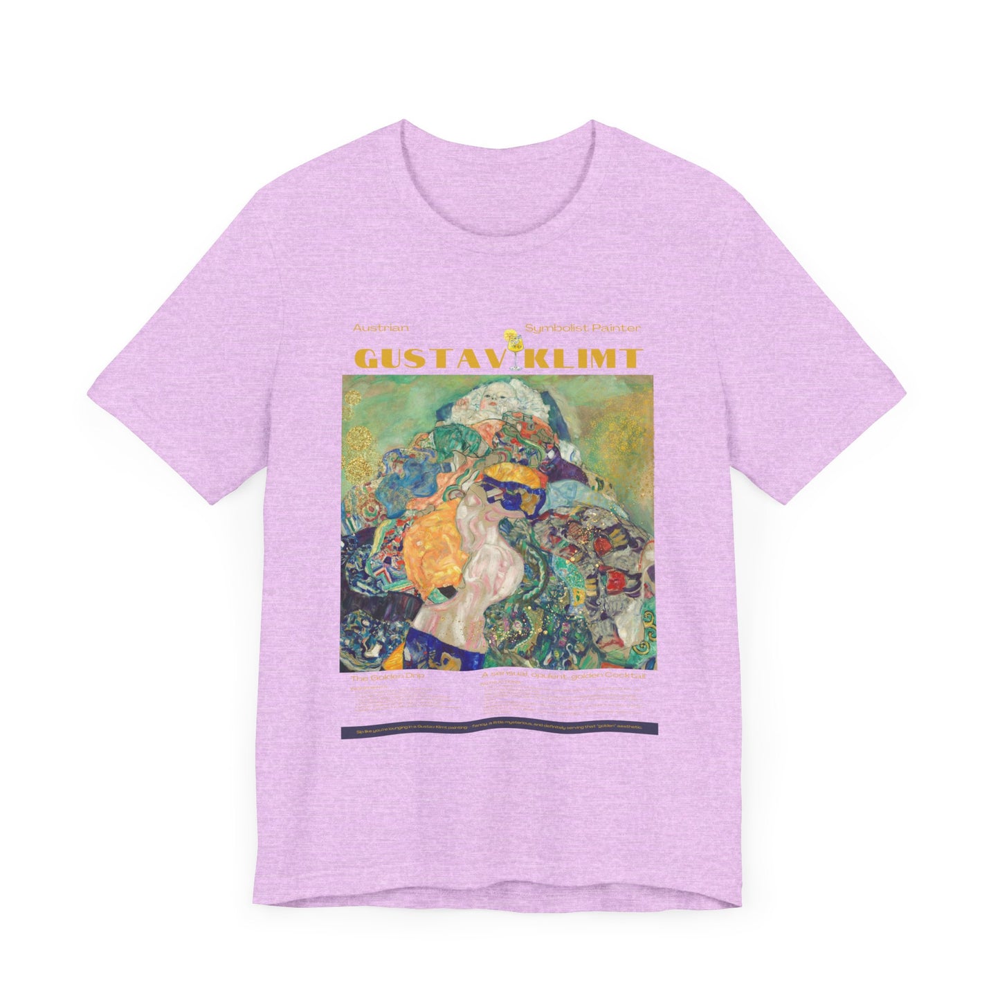 Gustav Klimt, art lover, art collector, austrian artist, Jersey Short Sleeve Tee