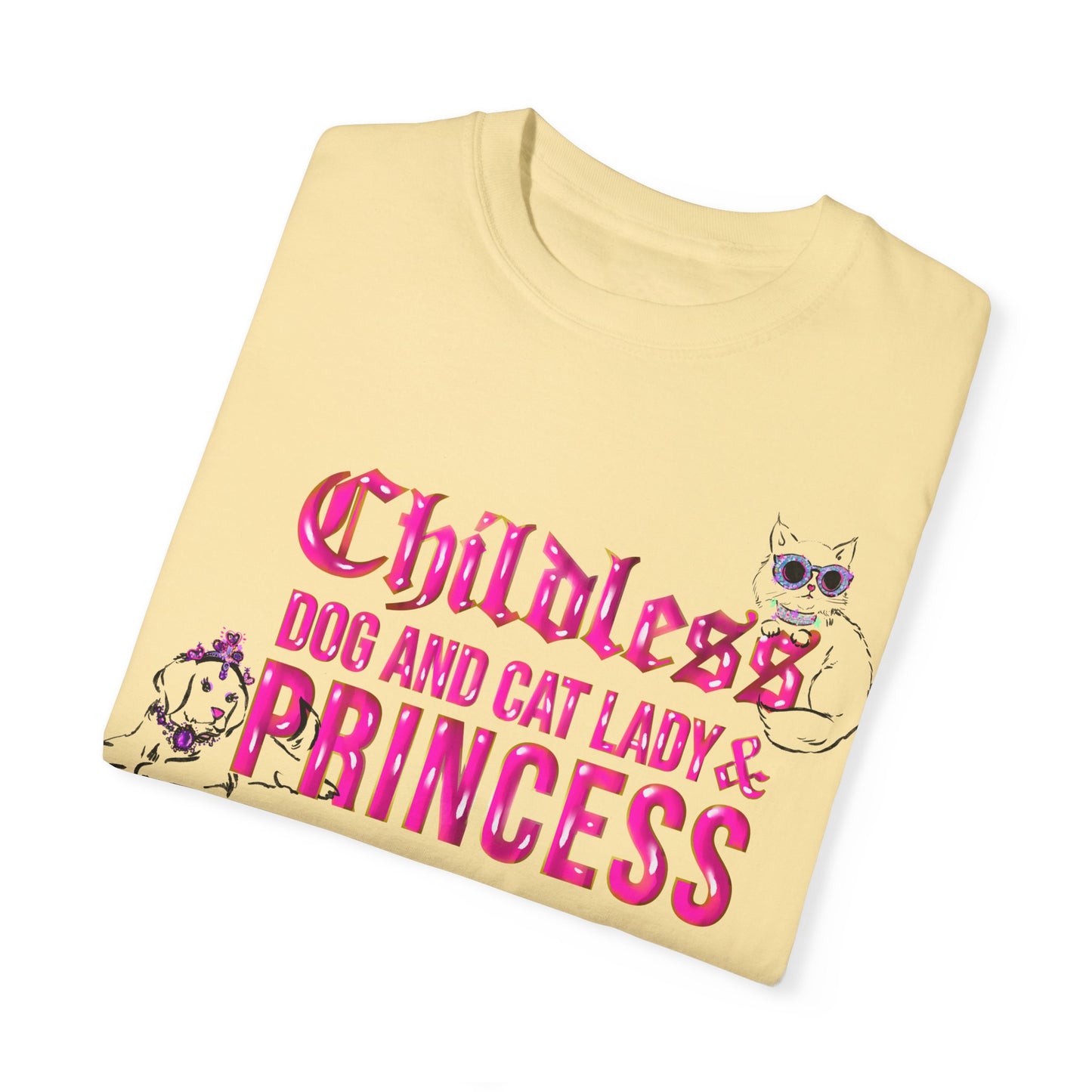 Childless, Childfree, Kamala Harris 2024 Shirt, Cat Dog Mom gifts, princess, Feminist Shirt, Dog Mom Shirt, cat and dog mom Kamala Shirt