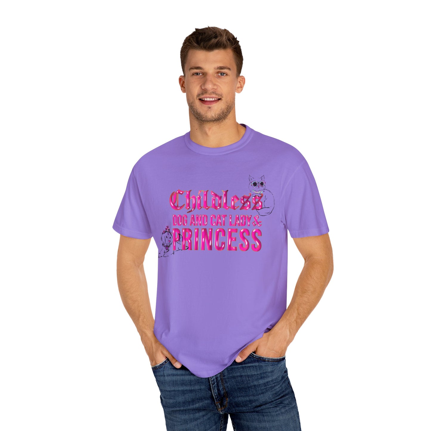 Childless, Childfree, Kamala Harris 2024 Shirt, Cat Dog Mom gifts, princess, Feminist Shirt, Dog Mom Shirt, cat and dog mom Kamala Shirt