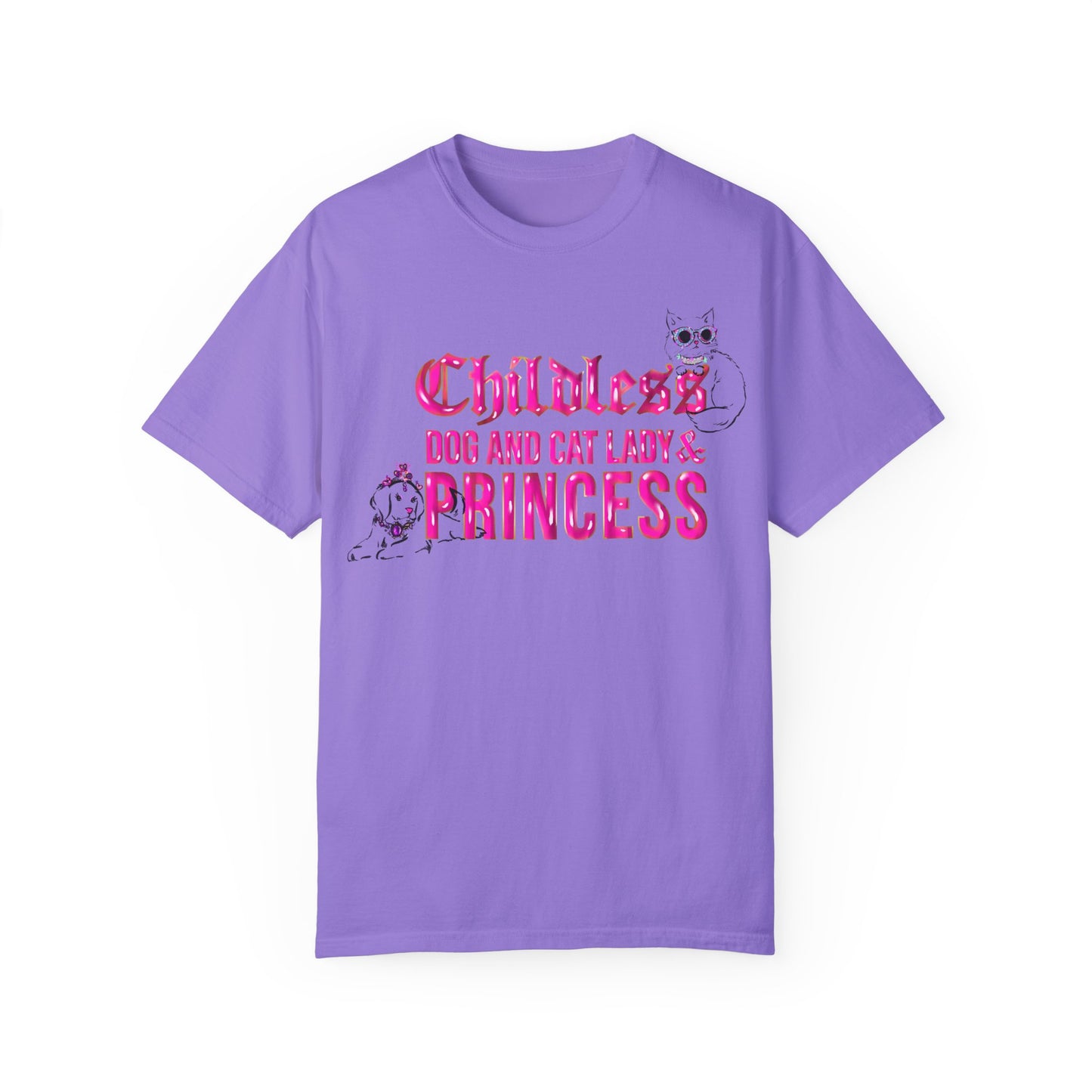 Childless, Childfree, Kamala Harris 2024 Shirt, Cat Dog Mom gifts, princess, Feminist Shirt, Dog Mom Shirt, cat and dog mom Kamala Shirt