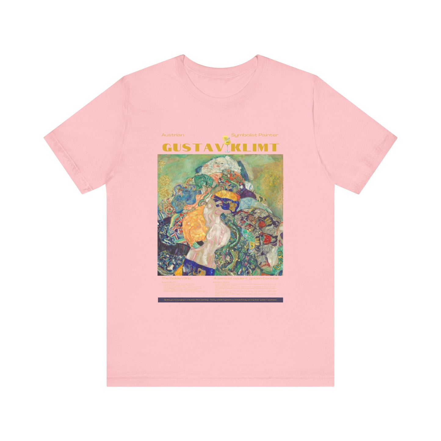 Gustav Klimt, art lover, art collector, austrian artist, Jersey Short Sleeve Tee