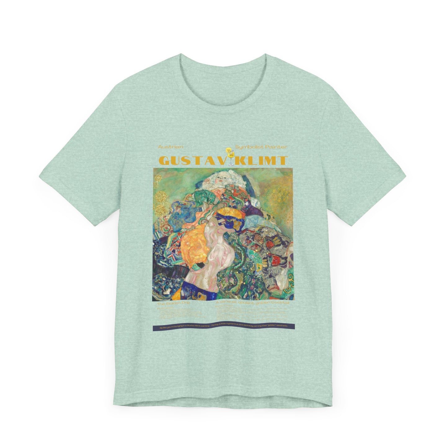 Gustav Klimt, art lover, art collector, austrian artist, Jersey Short Sleeve Tee