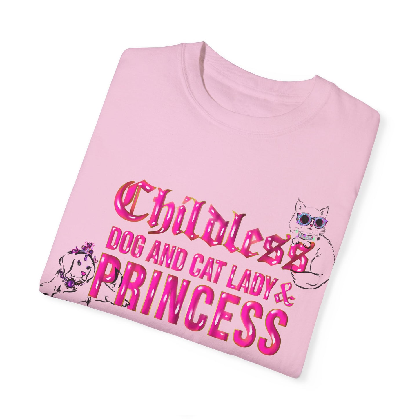 Childless, Childfree, Kamala Harris 2024 Shirt, Cat Dog Mom gifts, princess, Feminist Shirt, Dog Mom Shirt, cat and dog mom Kamala Shirt