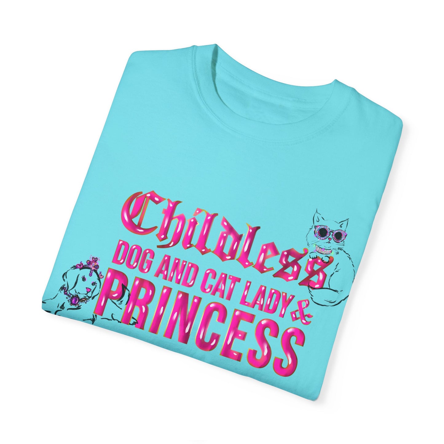 Childless, Childfree, Kamala Harris 2024 Shirt, Cat Dog Mom gifts, princess, Feminist Shirt, Dog Mom Shirt, cat and dog mom Kamala Shirt
