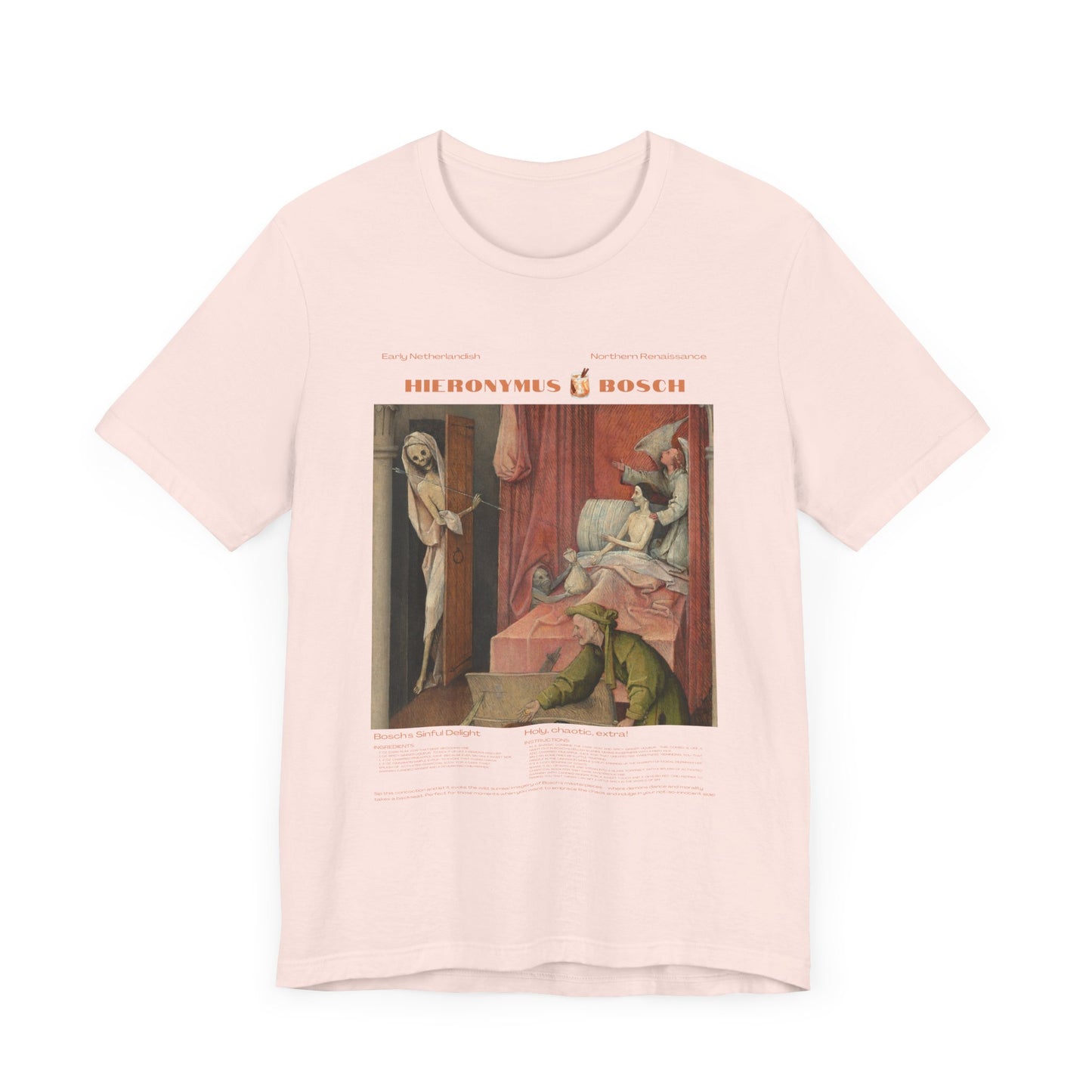 Bosch, Art lover, Jersey Short Sleeve Tee