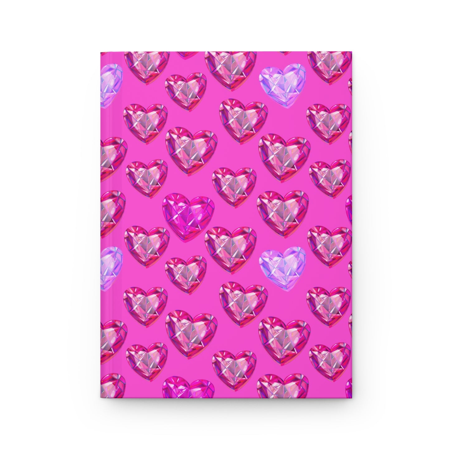 Pink Vintage Rose Hardcover Journal — Floral Pattern Notebook for Notes & Gifts
