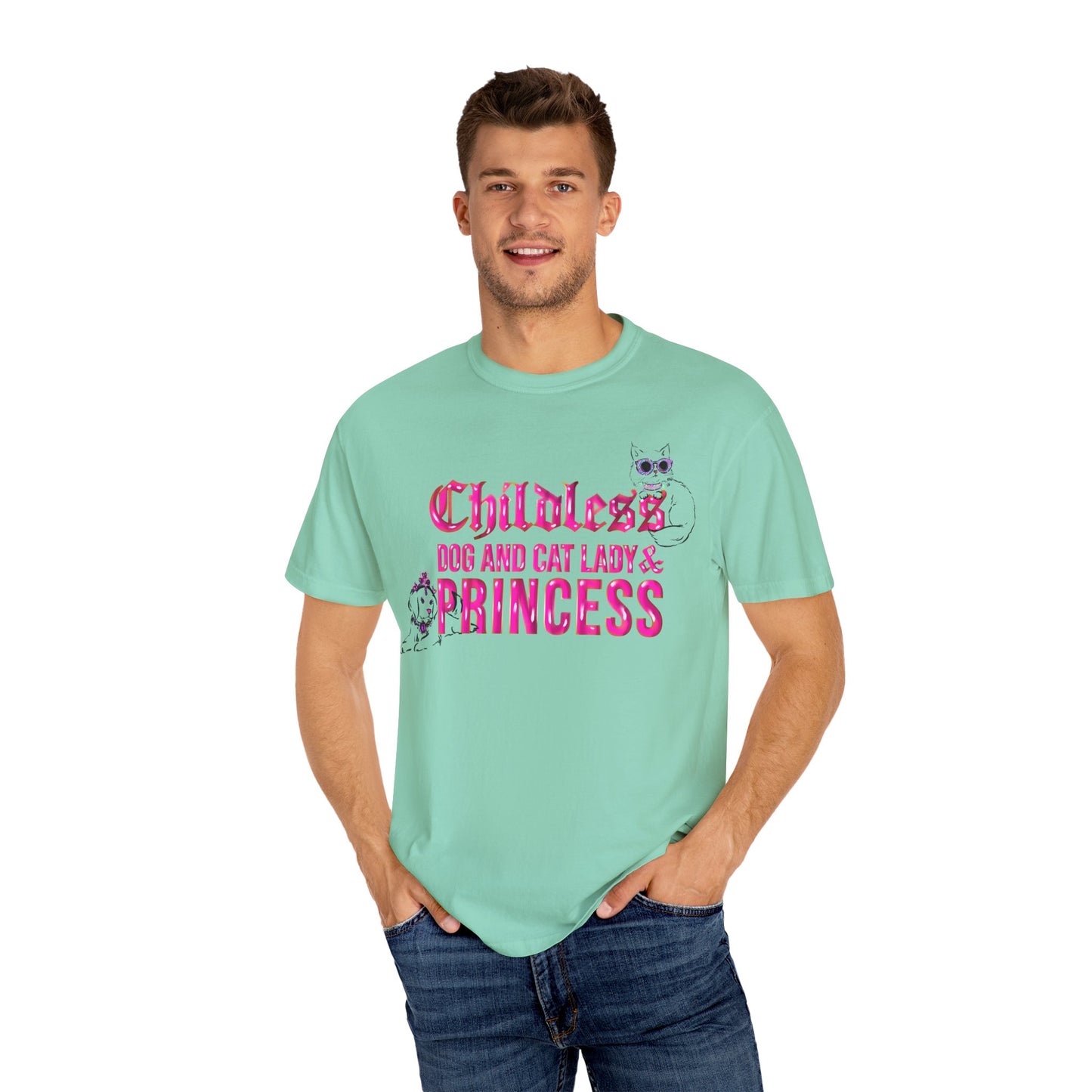 Childless, Childfree, Kamala Harris 2024 Shirt, Cat Dog Mom gifts, princess, Feminist Shirt, Dog Mom Shirt, cat and dog mom Kamala Shirt
