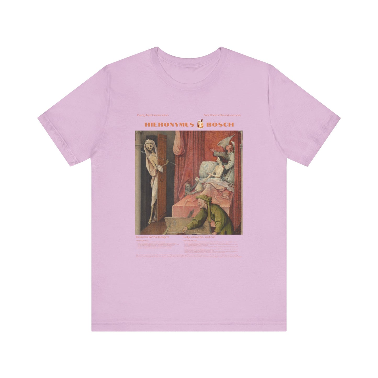 Bosch, Art lover, Jersey Short Sleeve Tee
