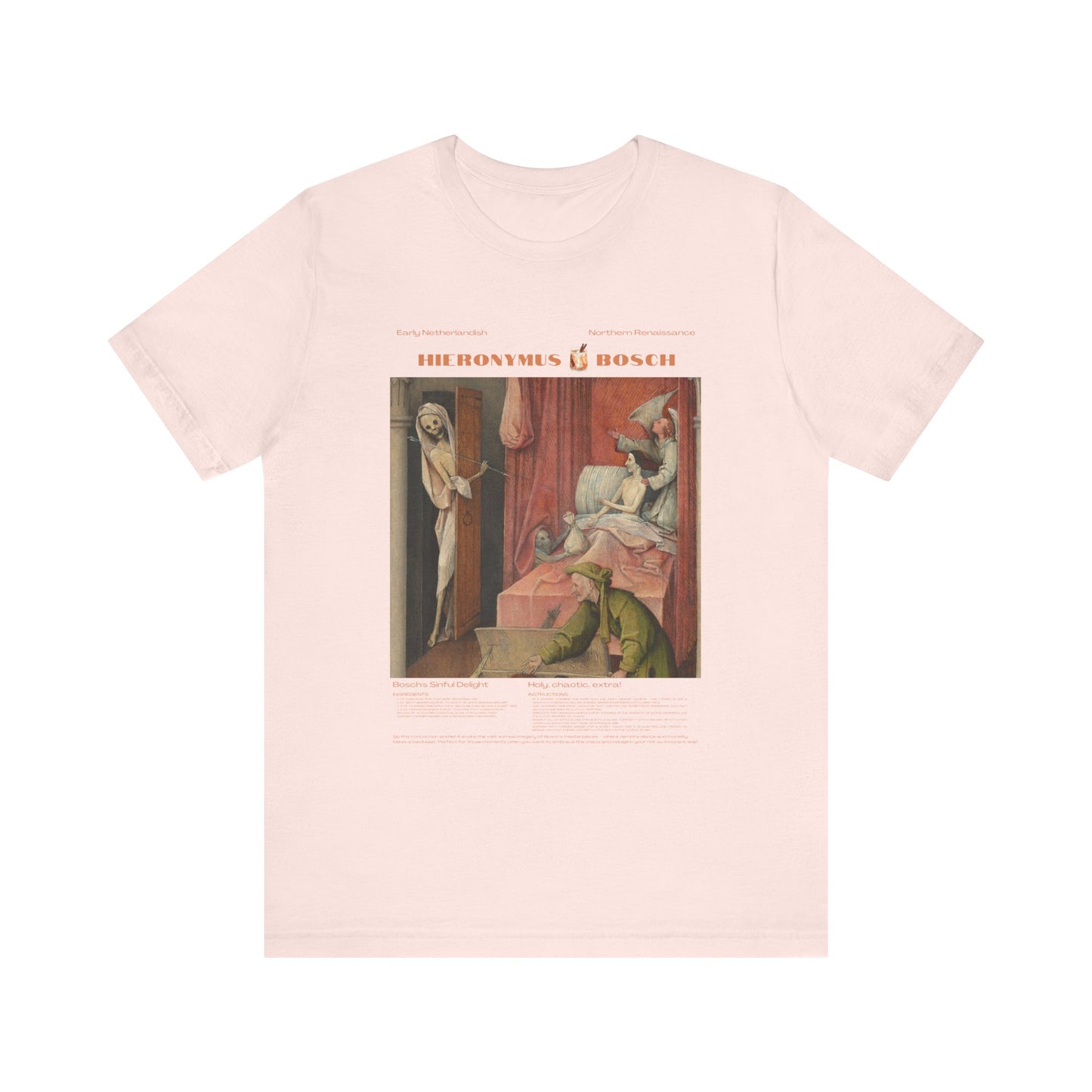 Bosch, Art lover, Jersey Short Sleeve Tee