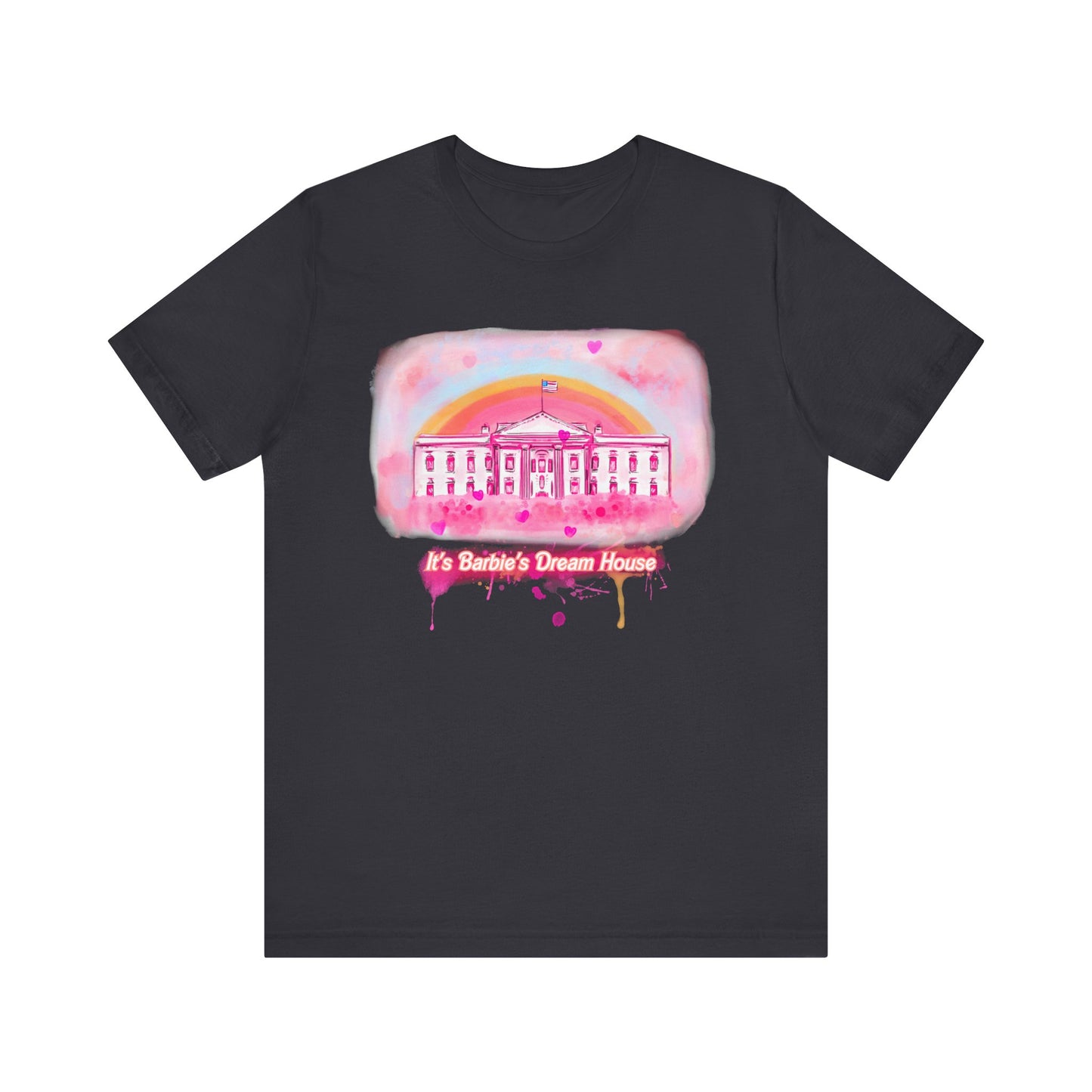 Barbie Dream House White House Unisex Tee, Kamala Harris President Shirt, Political Gift, Feminist Clothing,