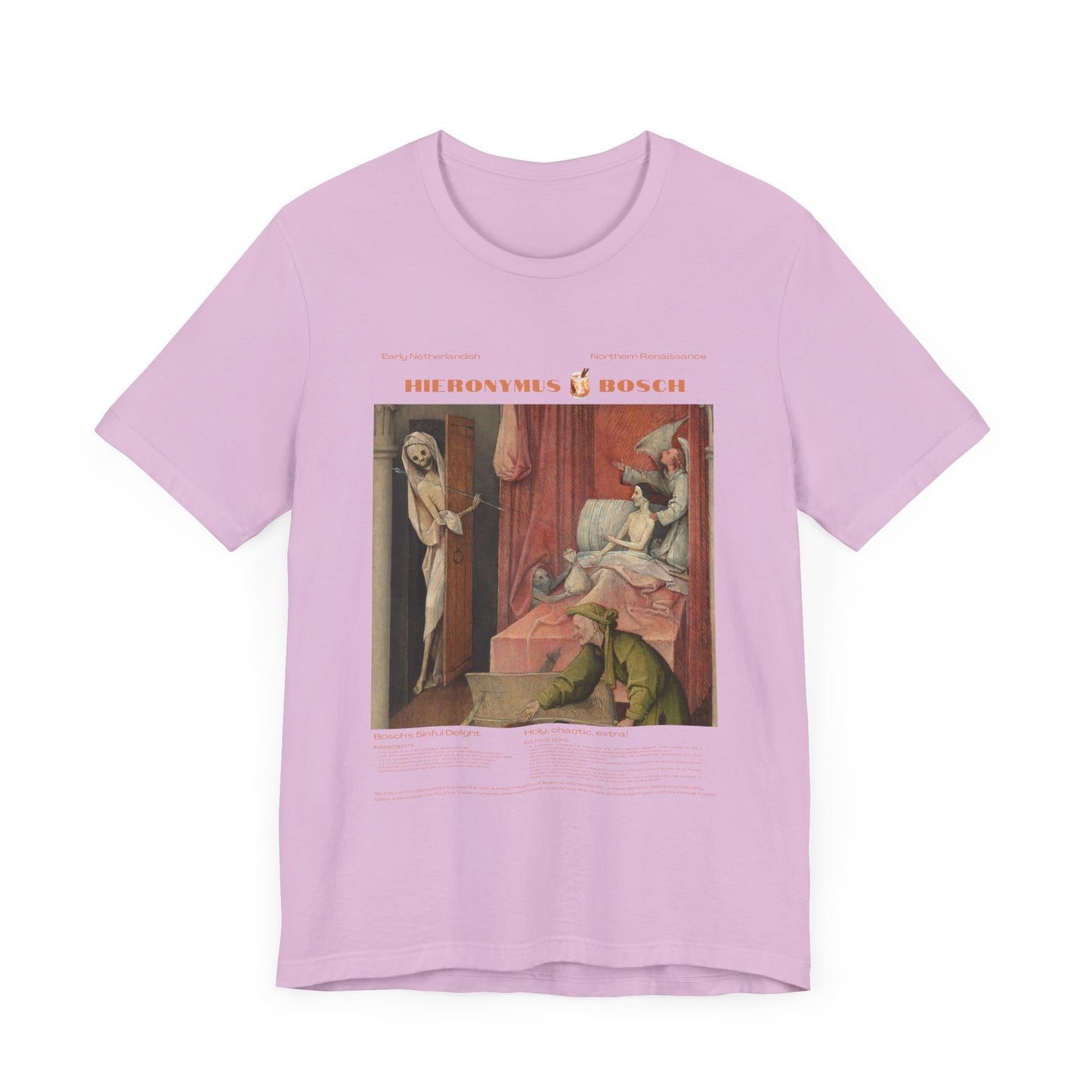 Bosch, Art lover, Jersey Short Sleeve Tee