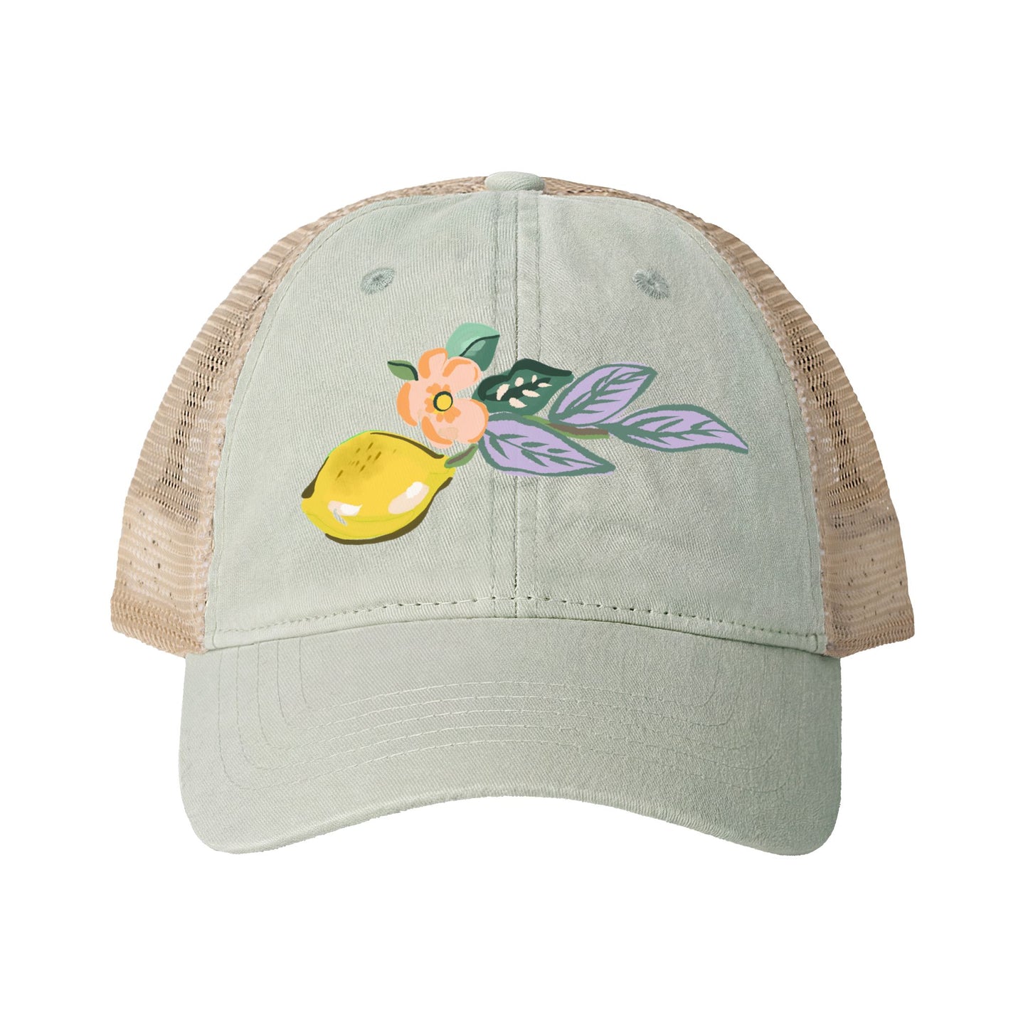 Women's Washed Mesh-Back Cap