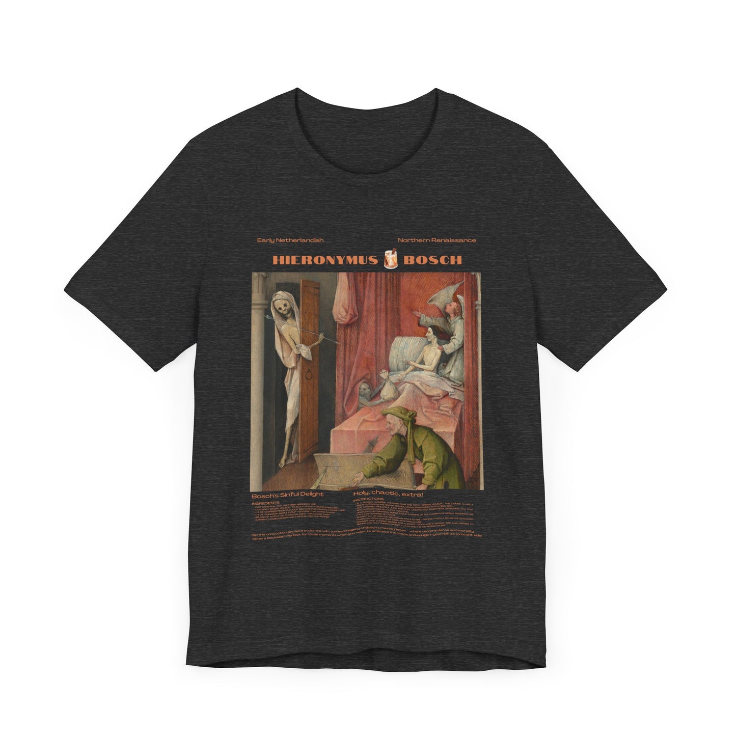 Bosch, Art lover, Jersey Short Sleeve Tee