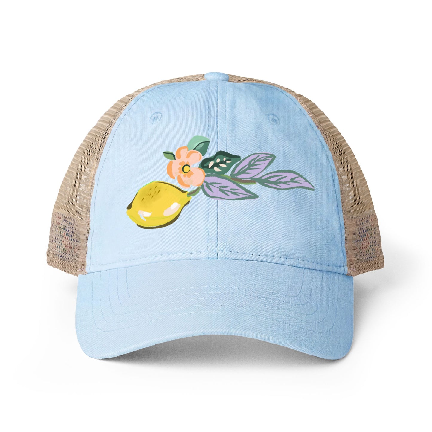 Women's Washed Mesh-Back Cap