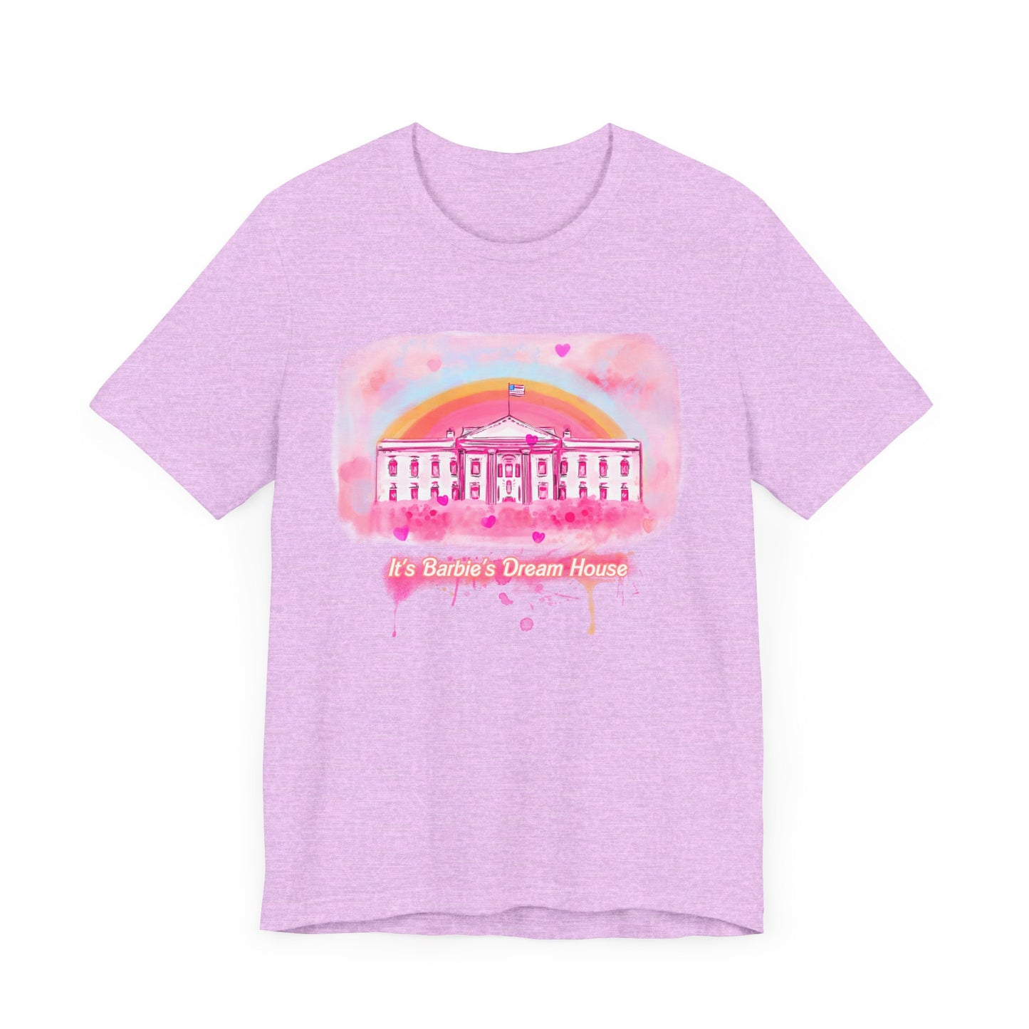 Barbie Dream House White House Unisex Tee, Kamala Harris President Shirt, Political Gift, Feminist Clothing,