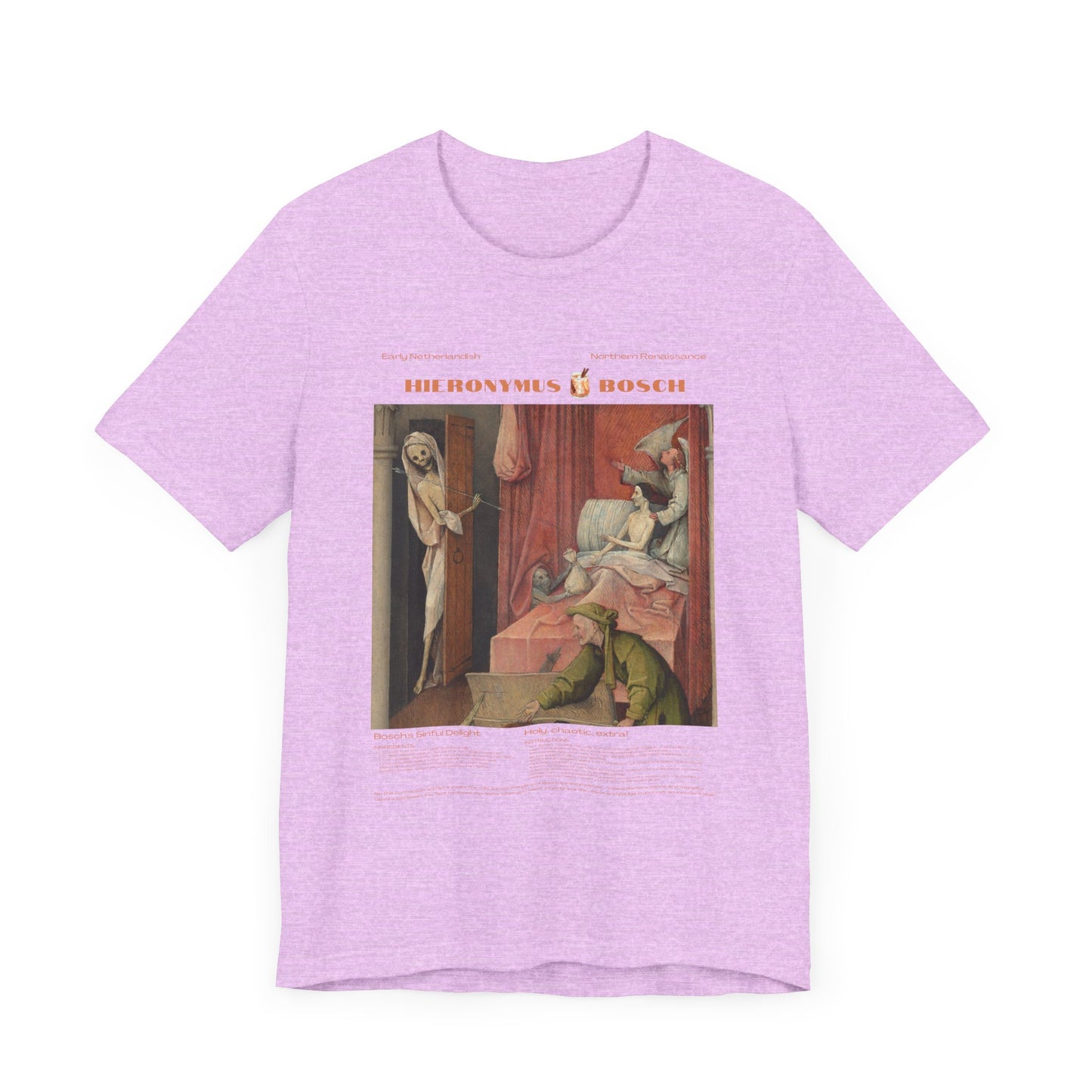 Bosch, Art lover, Jersey Short Sleeve Tee