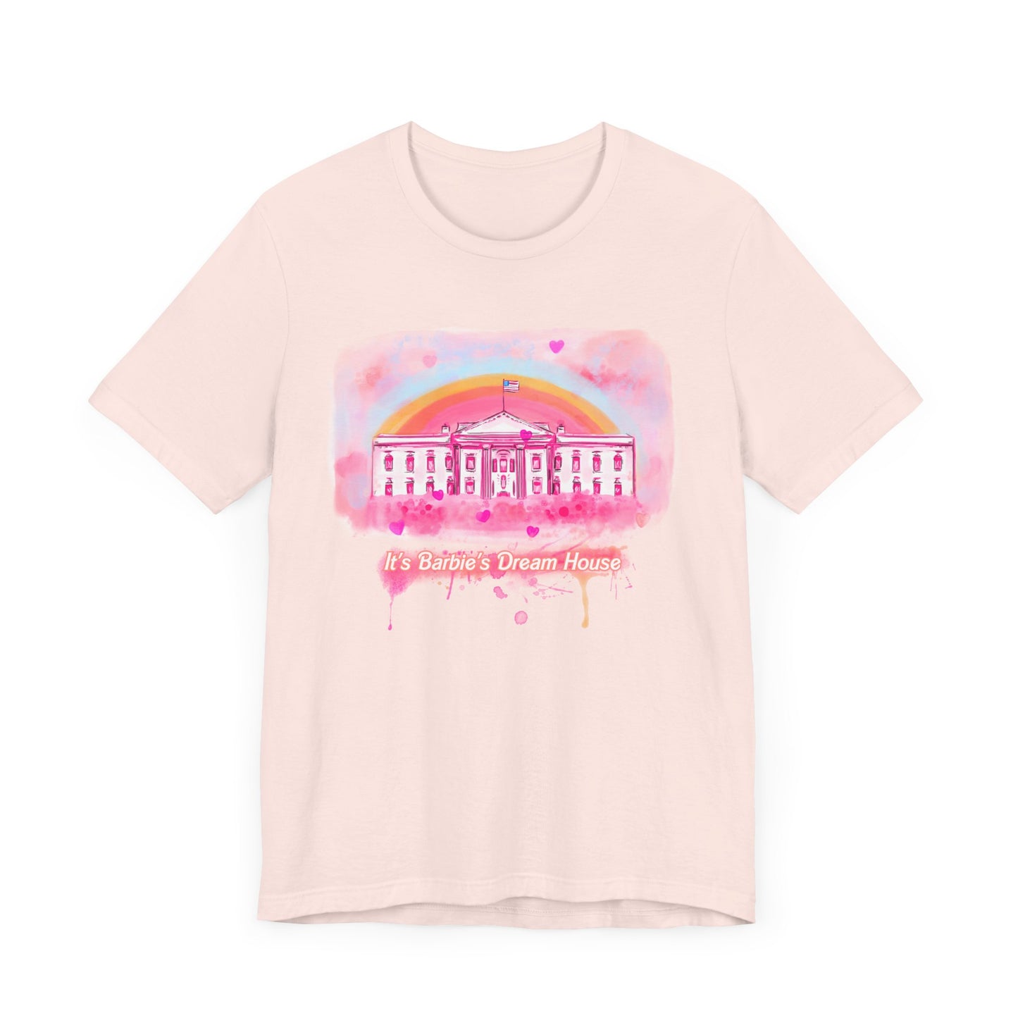 Barbie Dream House White House Unisex Tee, Kamala Harris President Shirt, Political Gift, Feminist Clothing,
