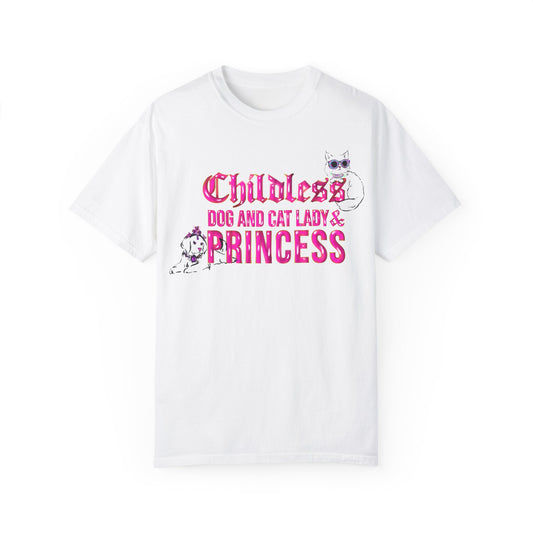 Childless, Childfree, Kamala Harris 2024 Shirt, Cat Dog Mom gifts, princess, Feminist Shirt, Dog Mom Shirt, cat and dog mom Kamala Shirt