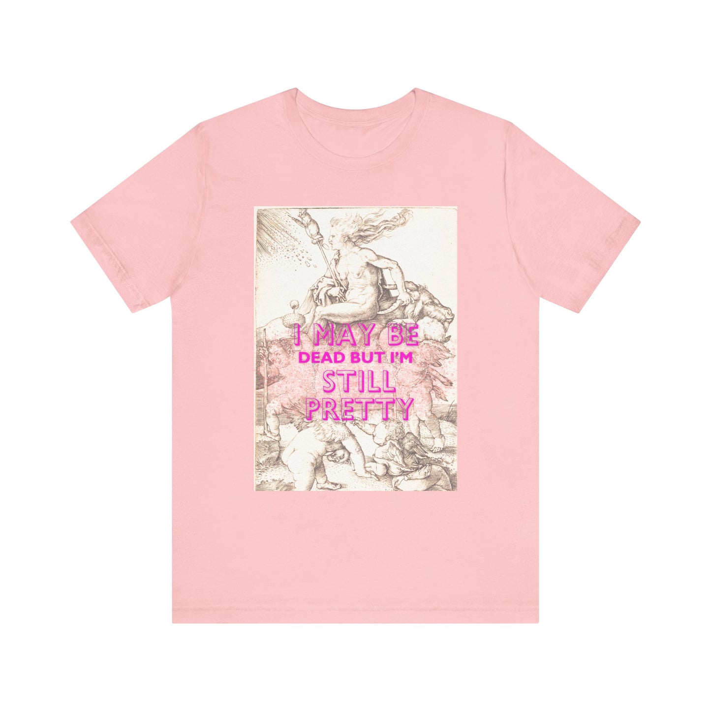 Albrecht Duerer Sassy Witch Artist Unisex Tee, Short Sleeve Shirt, Northern Renaissance, Pretty, Dead, Art Lover Gift