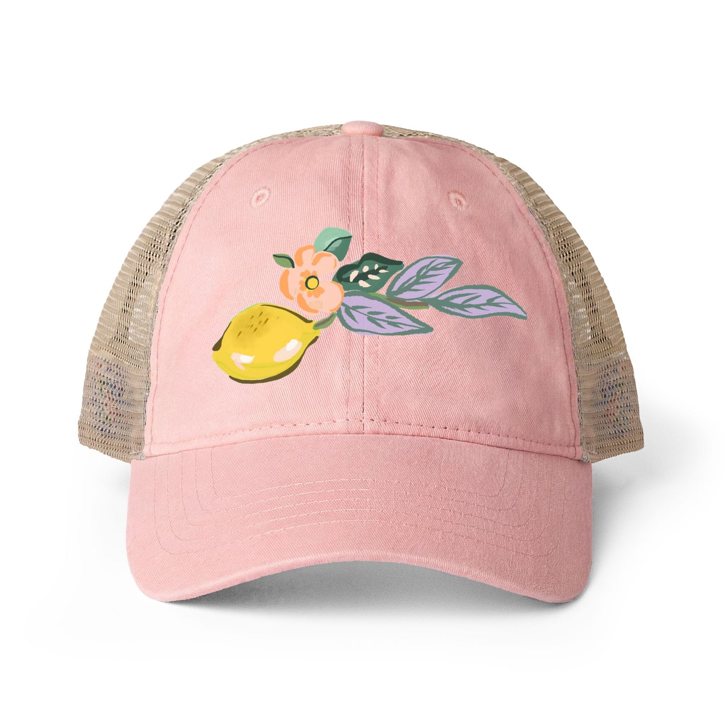 Women's Washed Mesh-Back Cap
