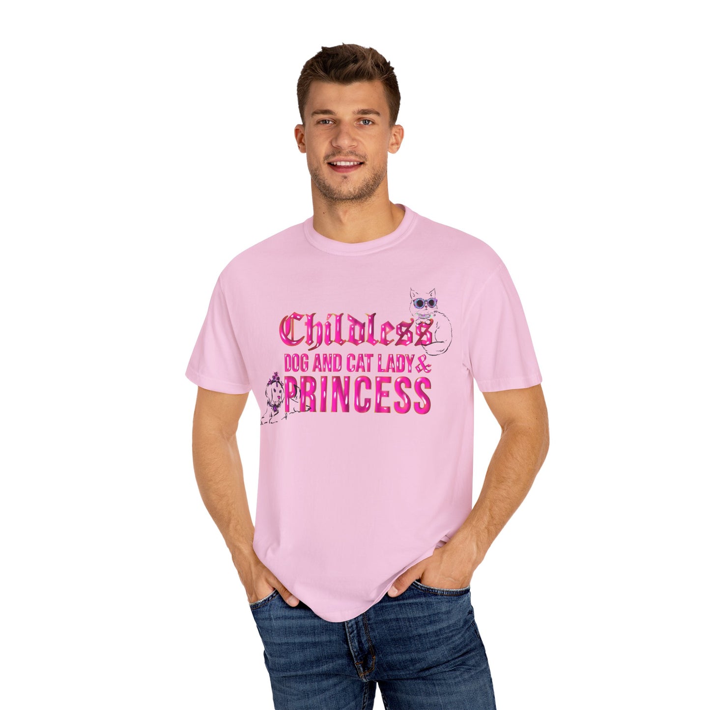 Childless, Childfree, Kamala Harris 2024 Shirt, Cat Dog Mom gifts, princess, Feminist Shirt, Dog Mom Shirt, cat and dog mom Kamala Shirt