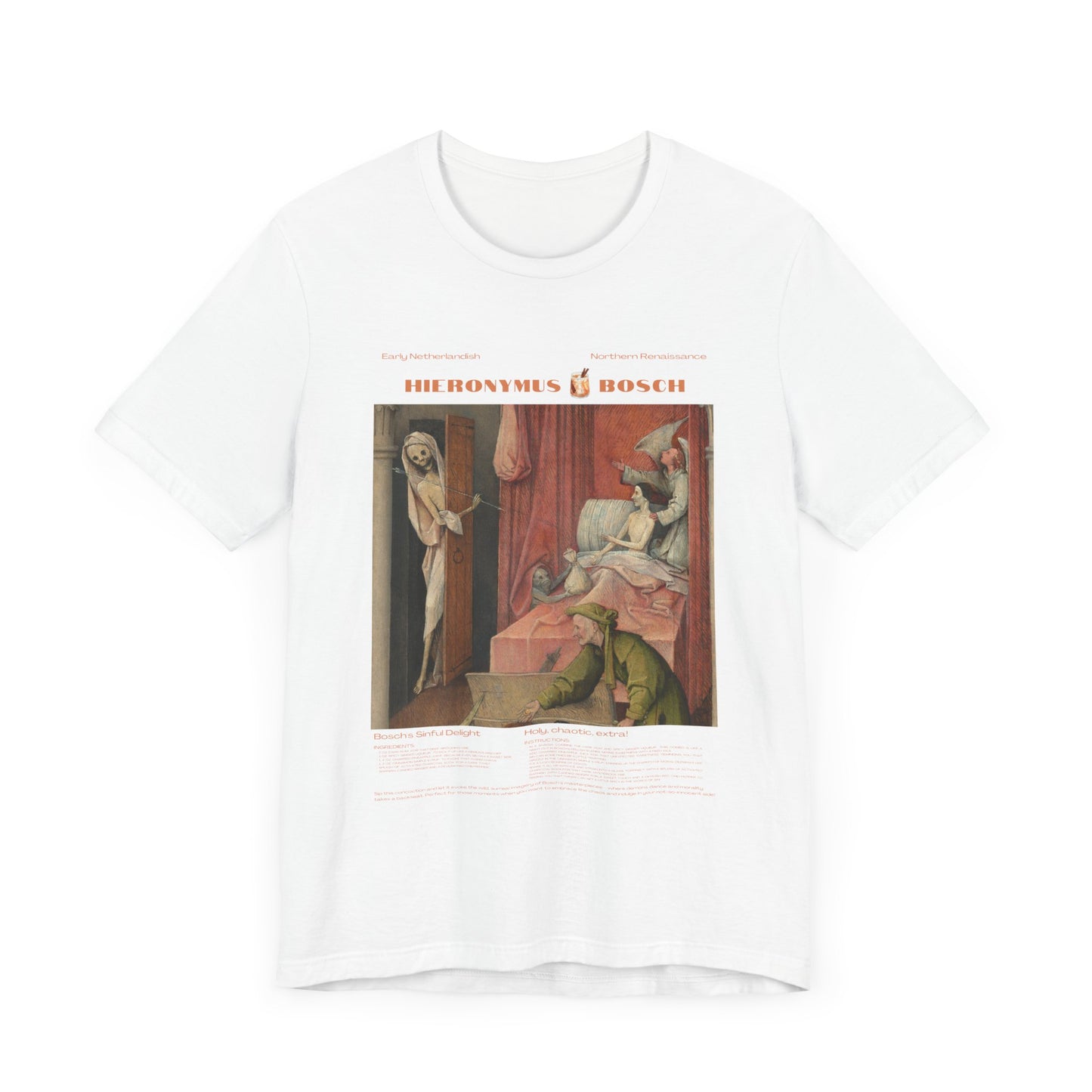 Bosch, Art lover, Jersey Short Sleeve Tee