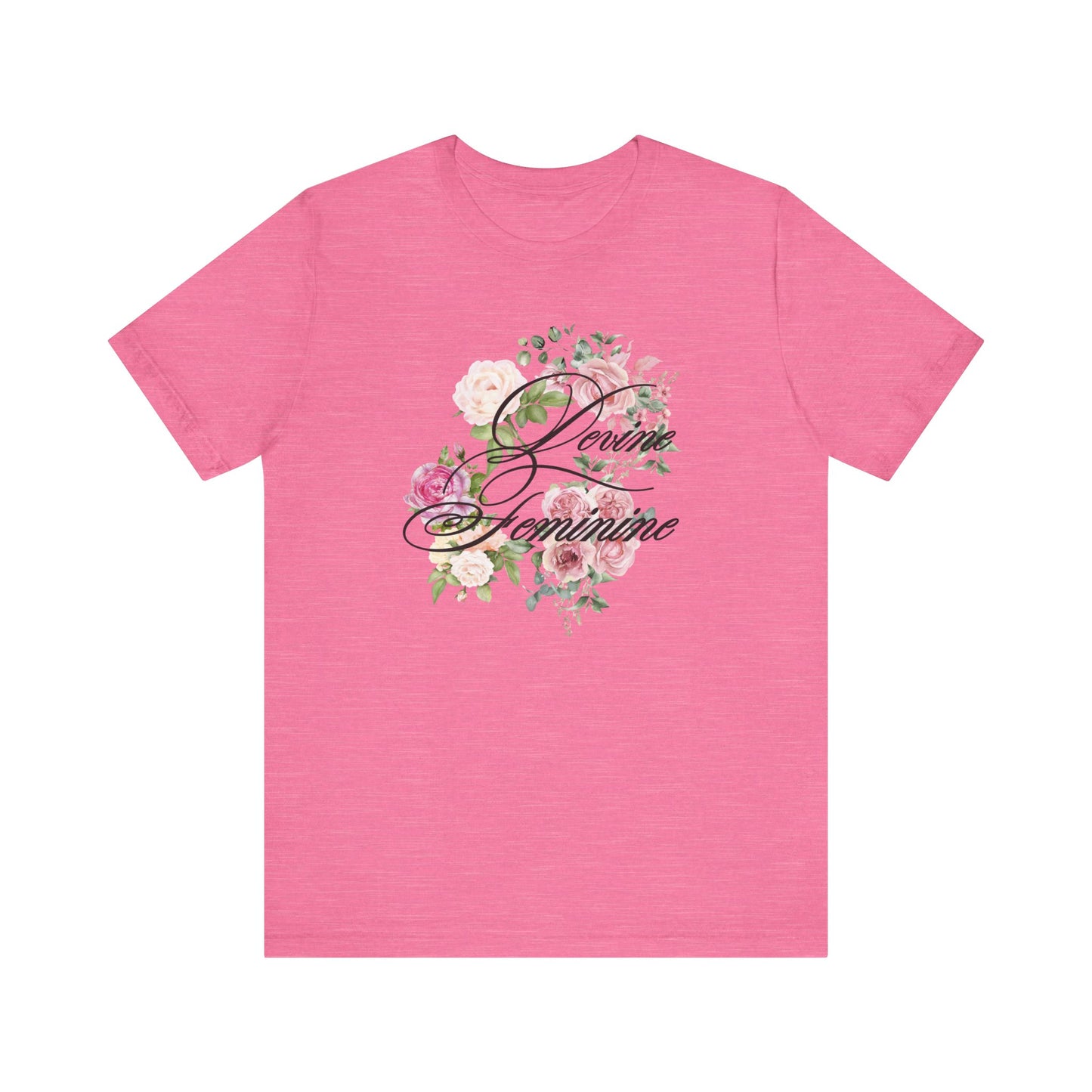 Devine Feminine, girl power, history lover gift, Jersey Short Sleeve Tee