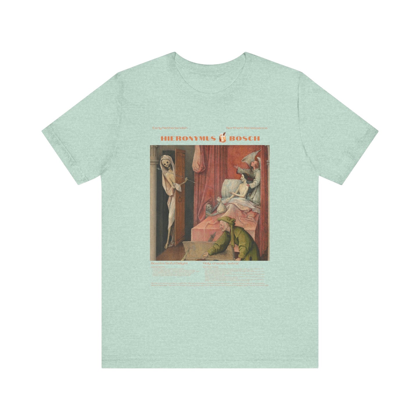 Bosch, Art lover, Jersey Short Sleeve Tee
