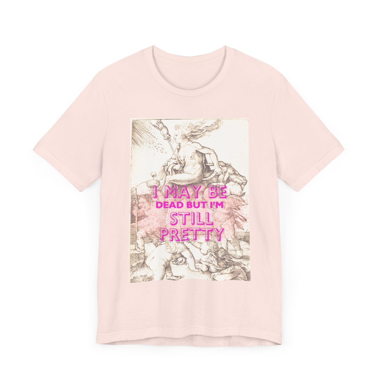 Albrecht Duerer Sassy Witch Artist Unisex Tee, Short Sleeve Shirt, Northern Renaissance, Pretty, Dead, Art Lover Gift