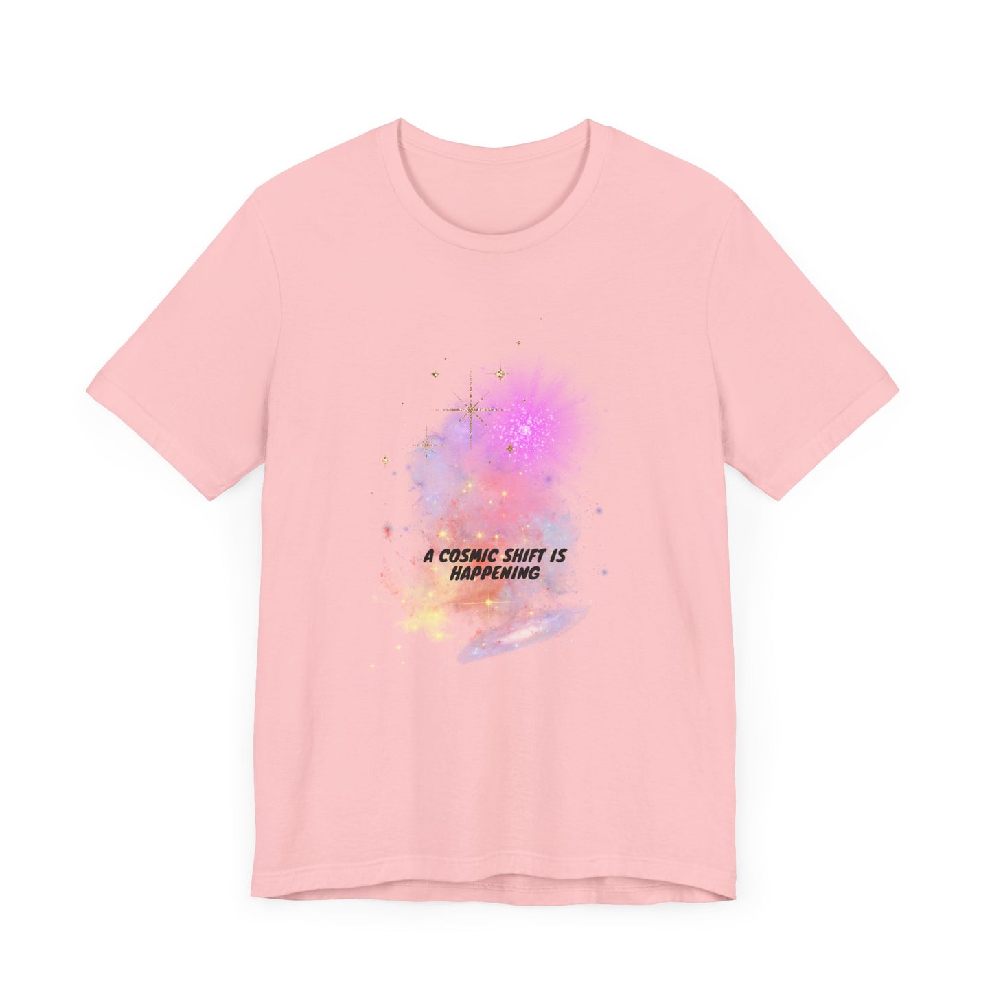 a cosmic shift is happening, Jersey Short Sleeve Tee