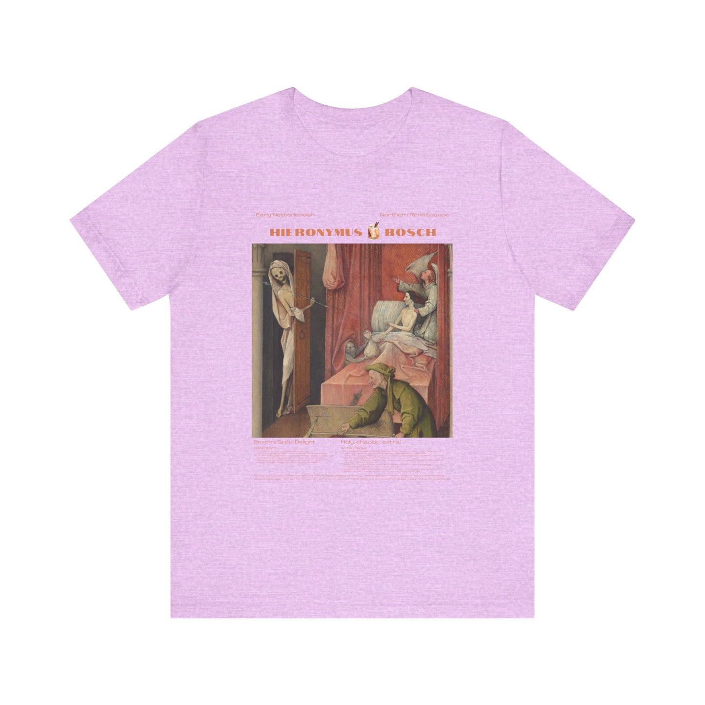 Bosch, Art lover, Jersey Short Sleeve Tee