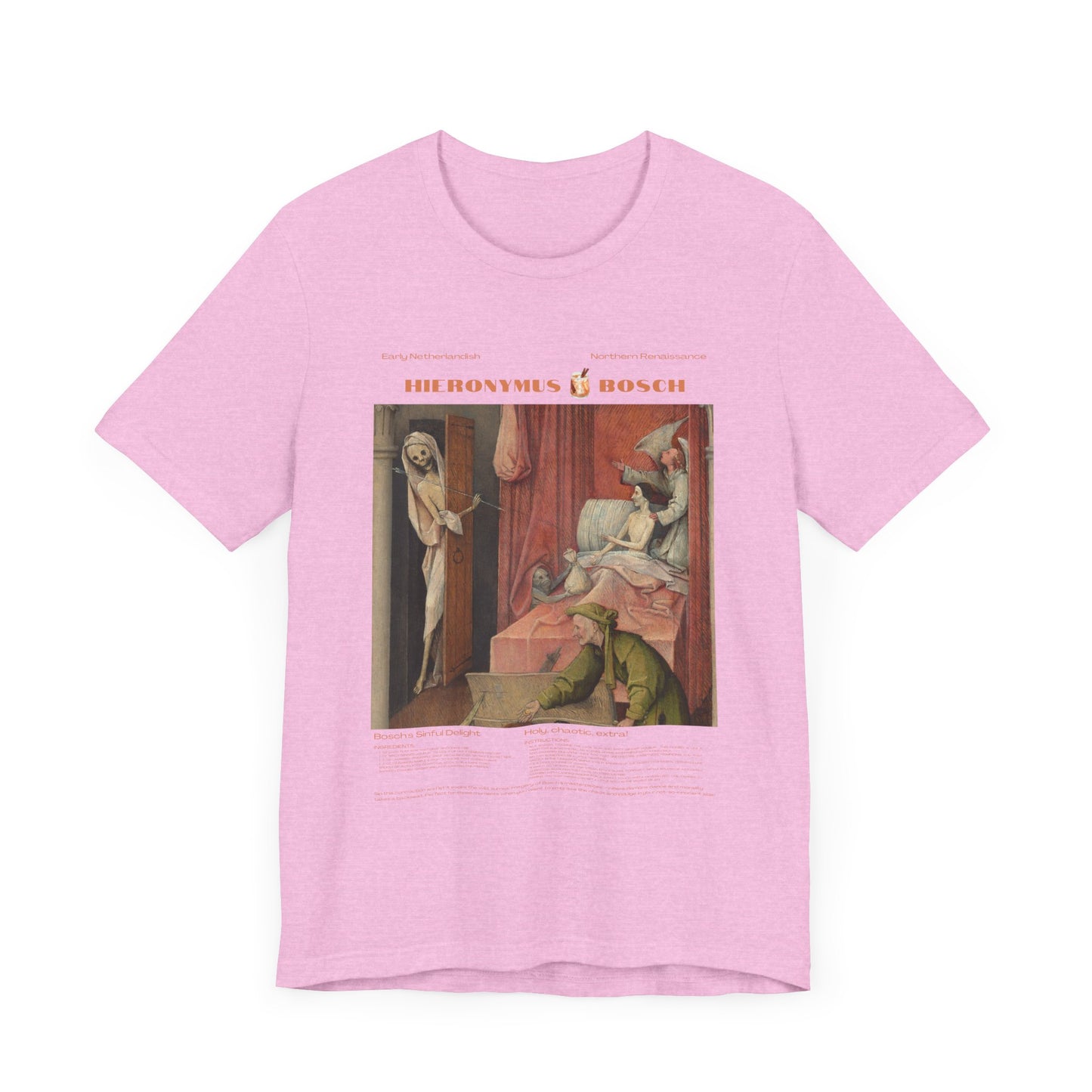 Bosch, Art lover, Jersey Short Sleeve Tee