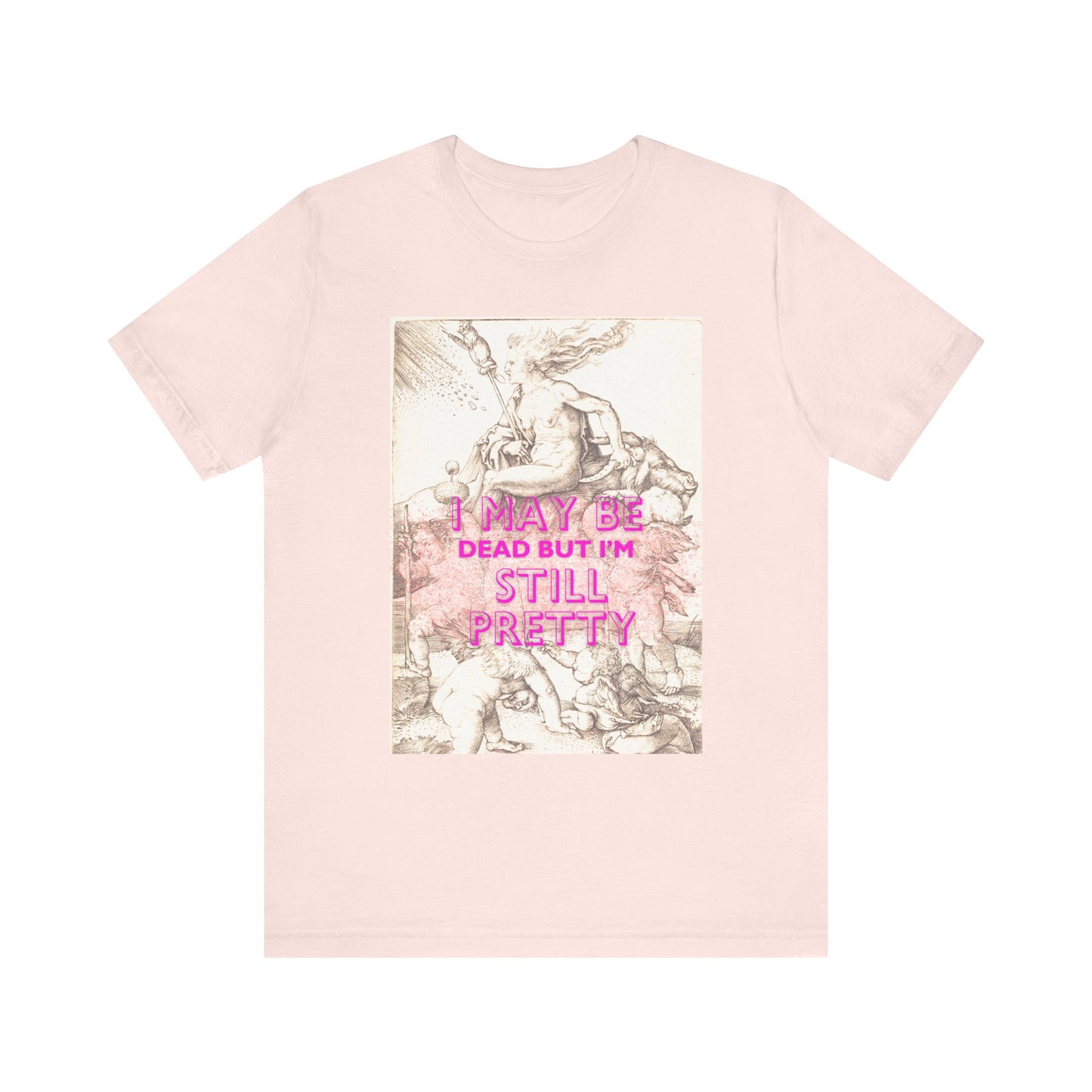 Albrecht Duerer Sassy Witch Artist Unisex Tee, Short Sleeve Shirt, Northern Renaissance, Pretty, Dead, Art Lover Gift