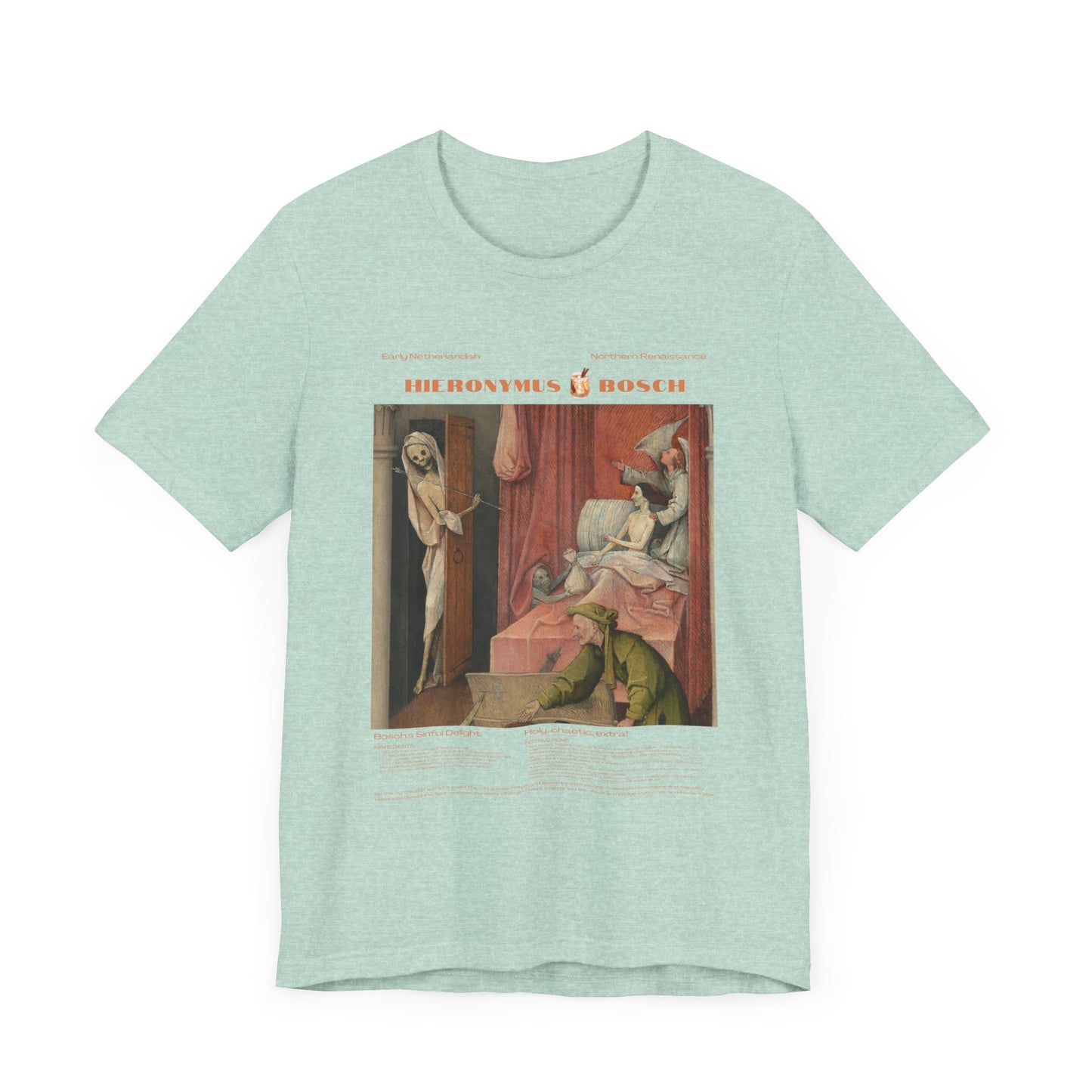 Bosch, Art lover, Jersey Short Sleeve Tee